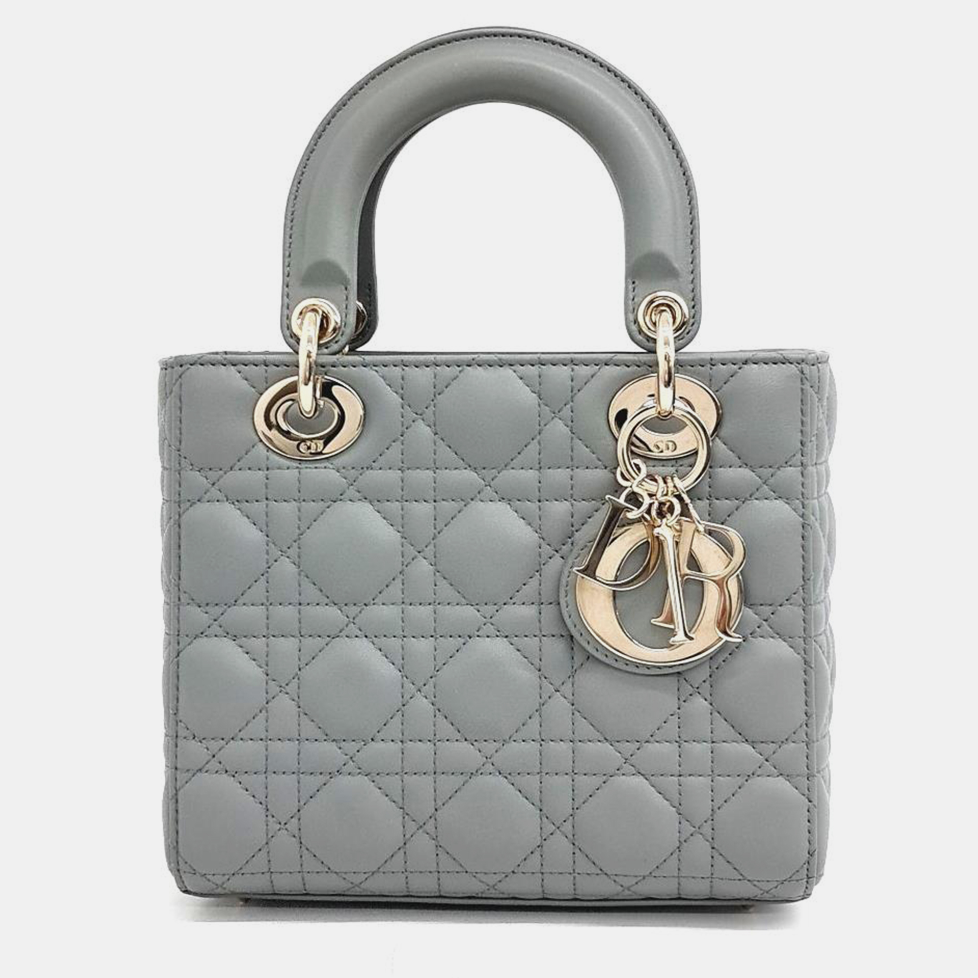 

Christian Dior Lady Small Bag, Grey