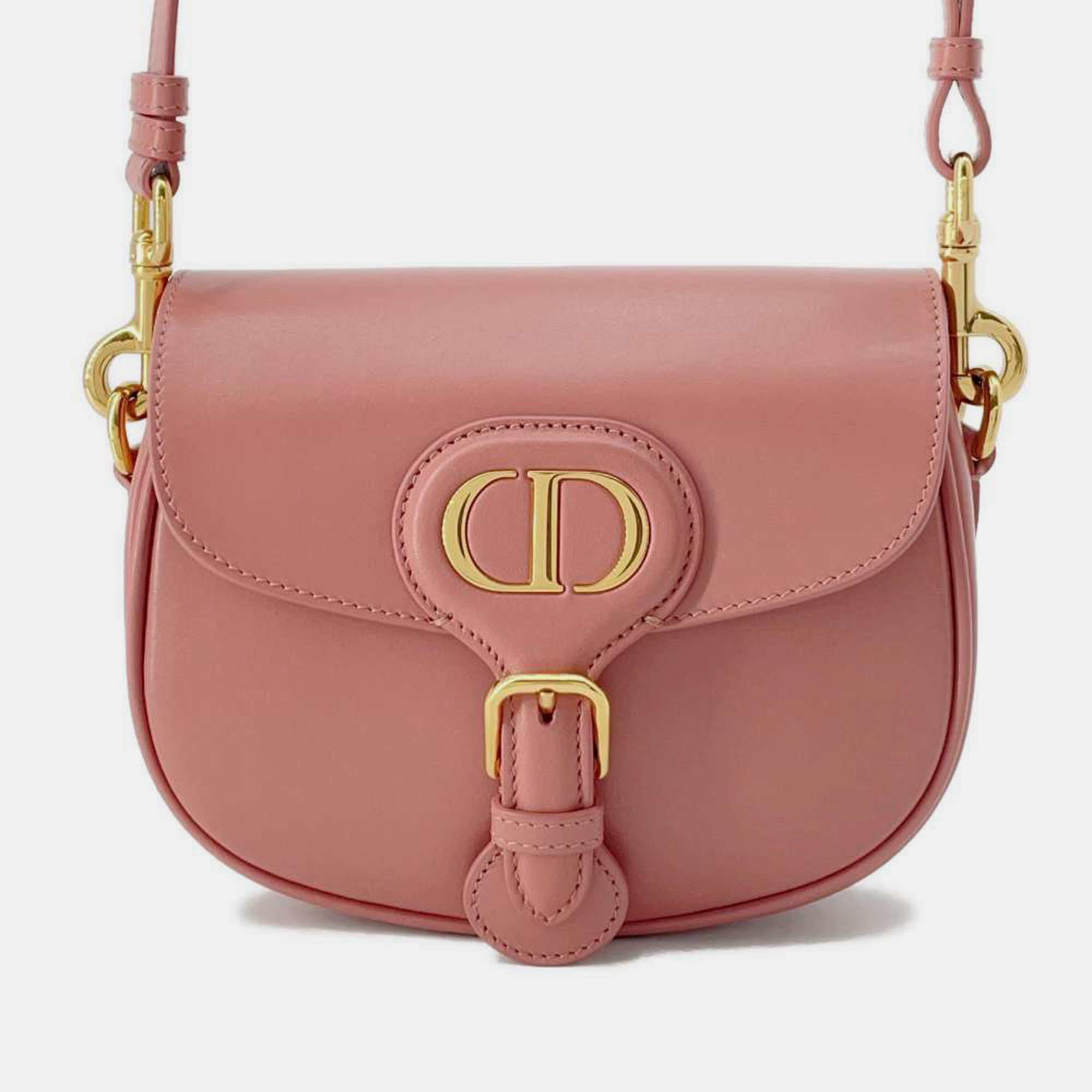 

Dior Pink Leather Small Bobby Shoulder Bag