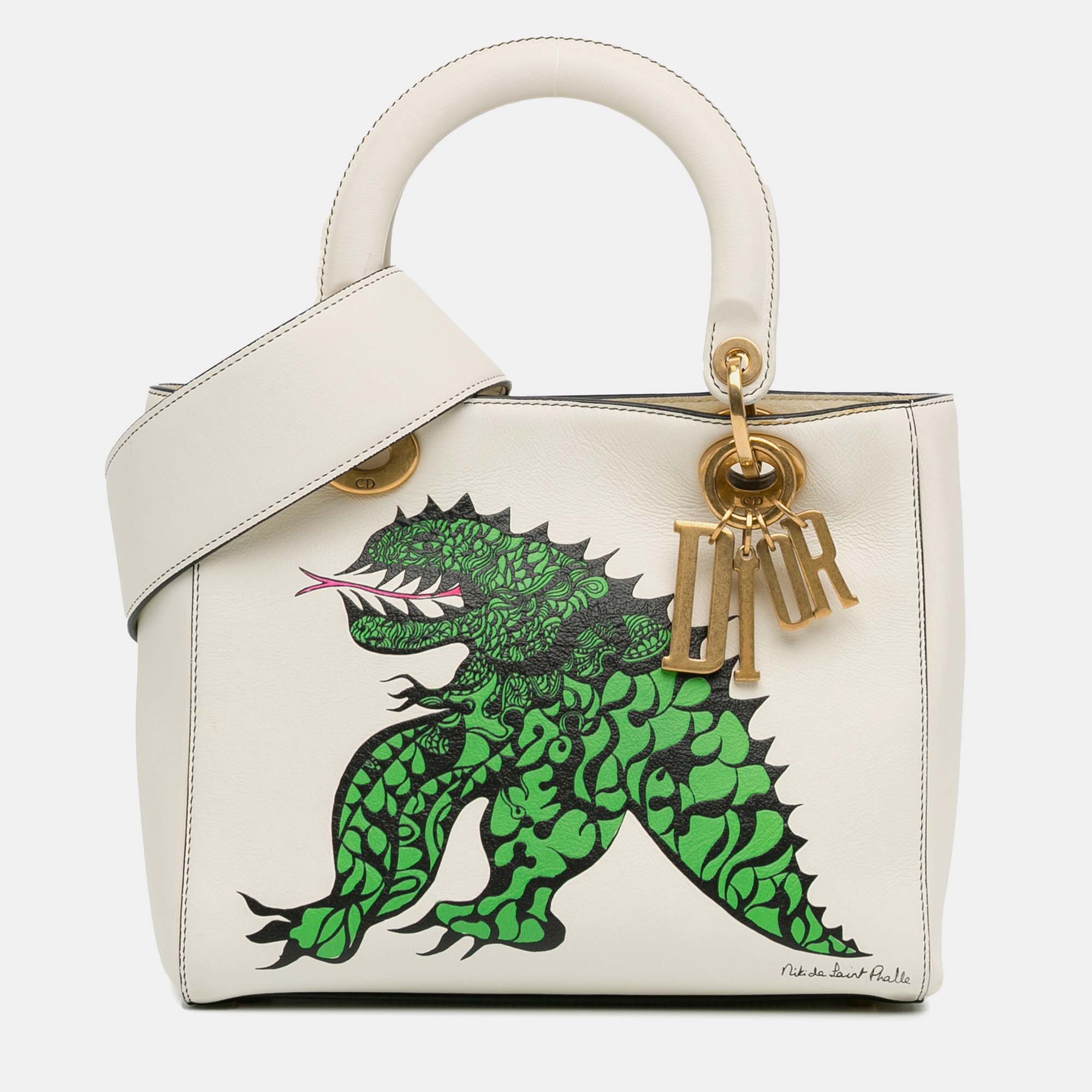 

Dior x Niki De Saint Phalle Limited Edition Medium Dragon Lady Dior, White