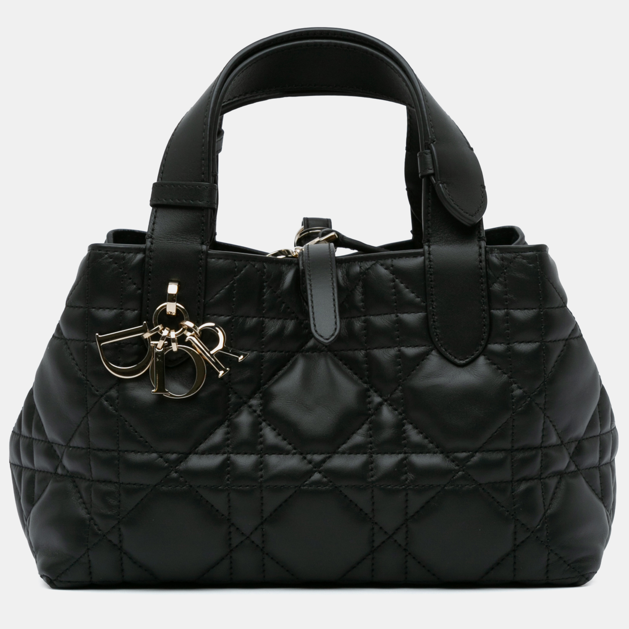 

Dior Small Macrocannage Toujours, Black