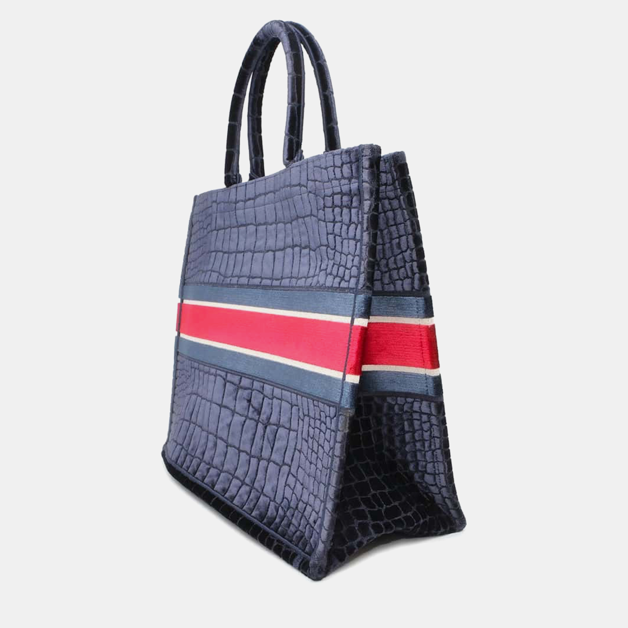 Dior Velvet Book Tote Bag 