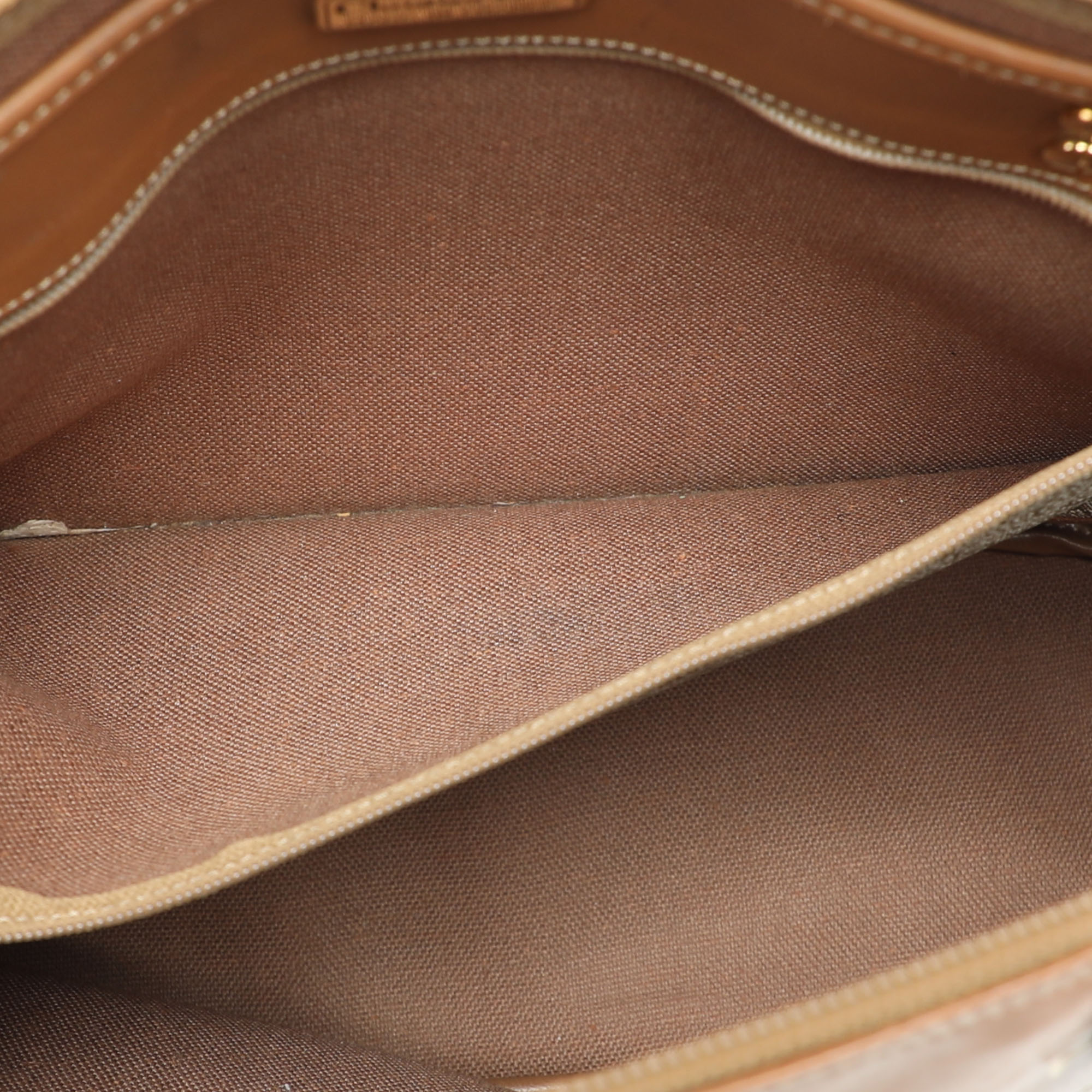 Dior Beige/Brown Honeycomb Coated Canvas and Leather Vintage Tote 