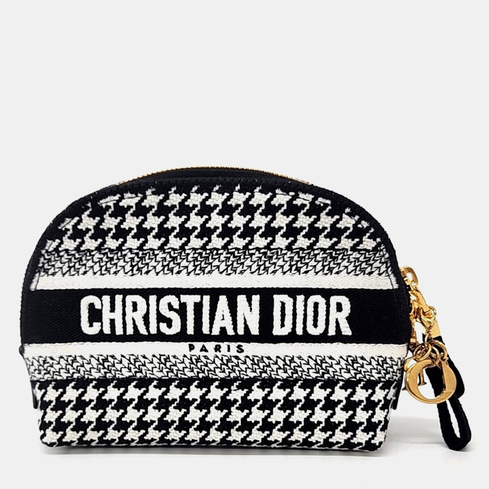 Pre-owned Dior Christian  Black & White Pouch