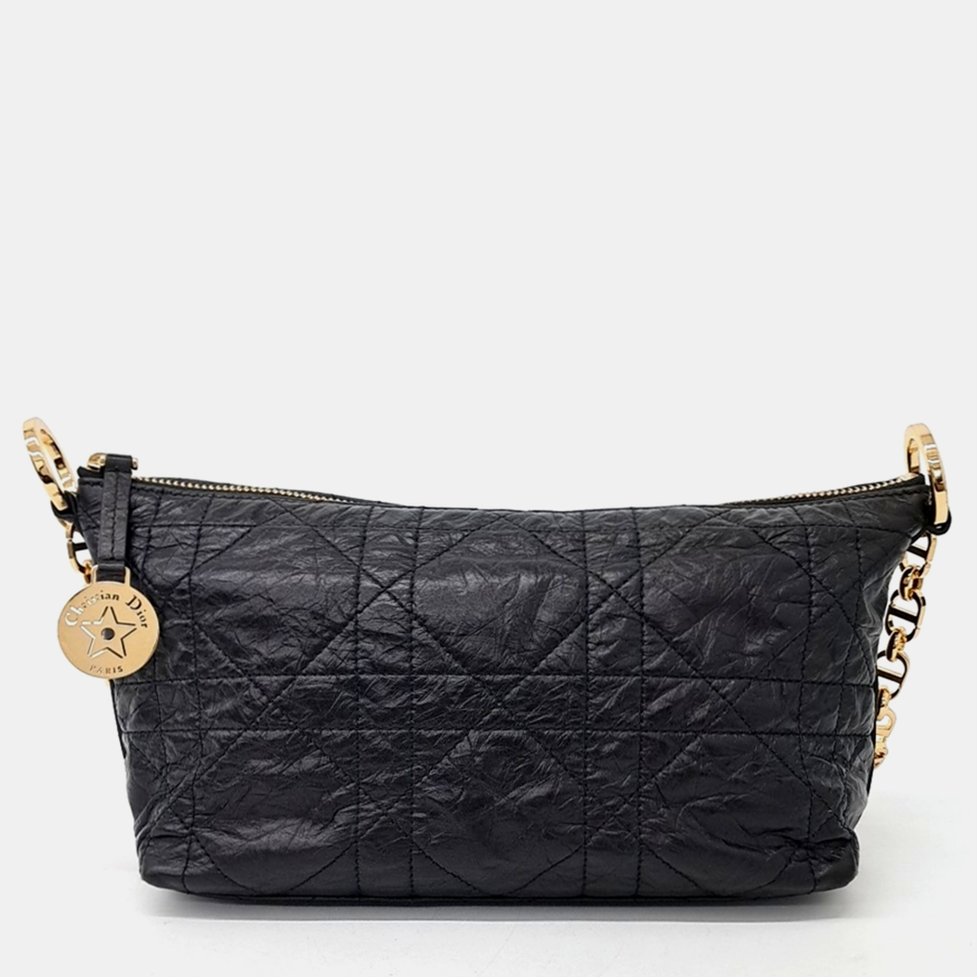 

Christian Dior Diorstar Hobo Bag, Black