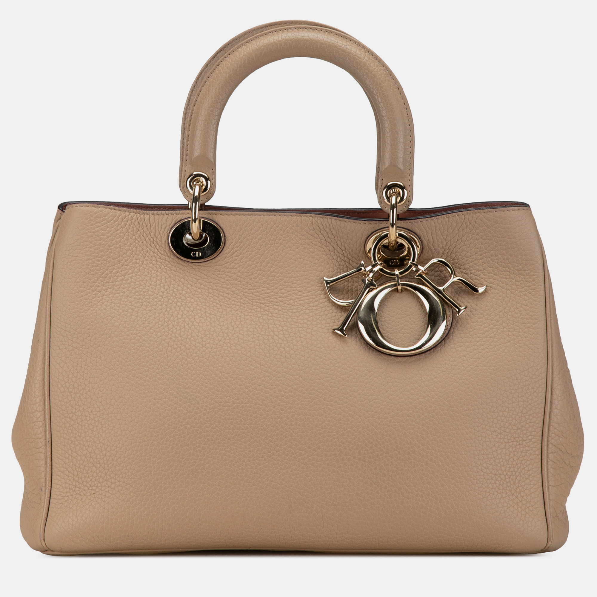 

Dior Medium Diorissimo Satchel Bag, Beige