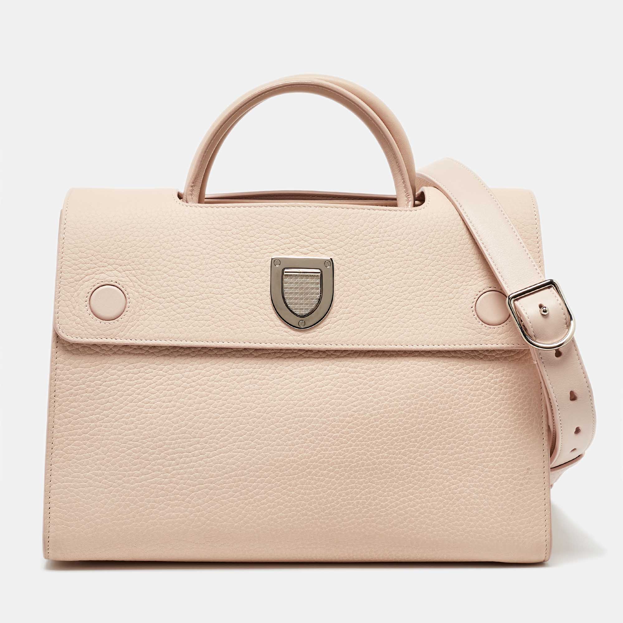 

Dior Pink Leather Medium Diorever Tote