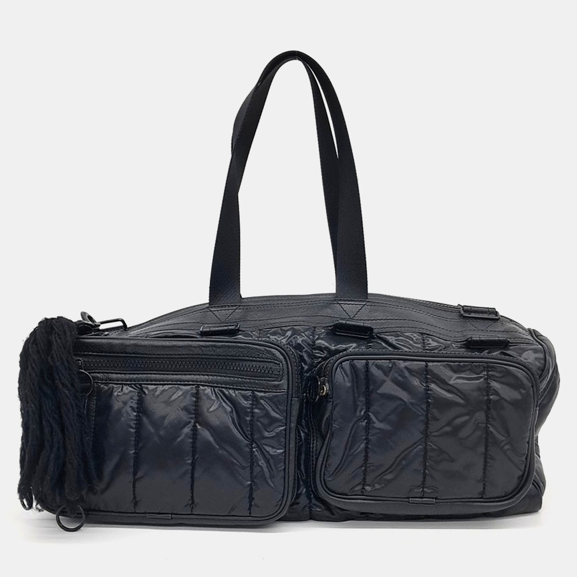 

Dior Padded Duffel Bag, Black