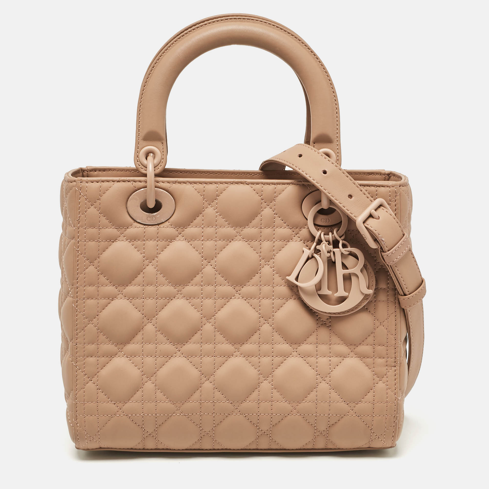 Pre-owned Dior Tote In Beige