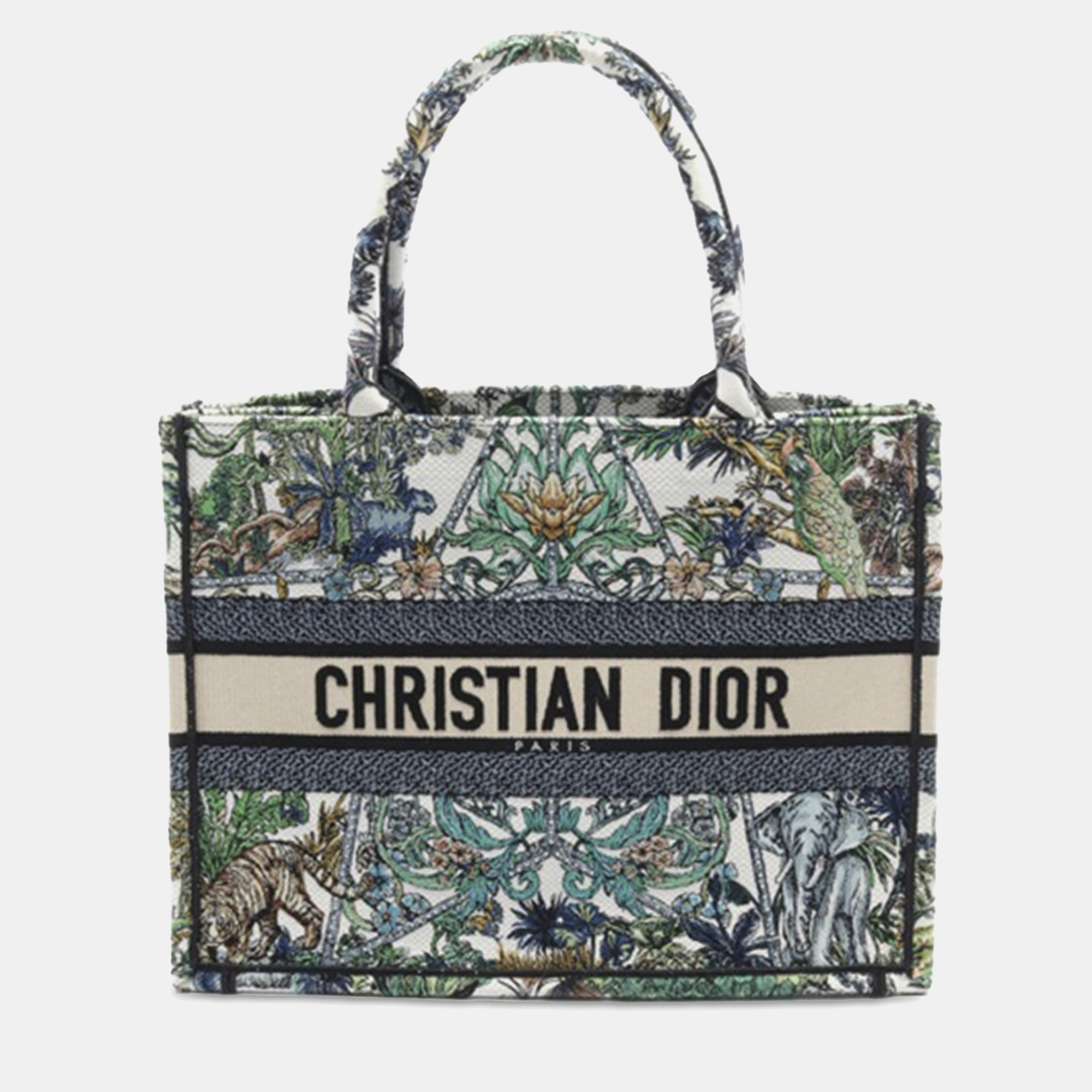 

Dior Multicolour Medium Embroidered Etoile De Voyage Book Tote, Multicolor