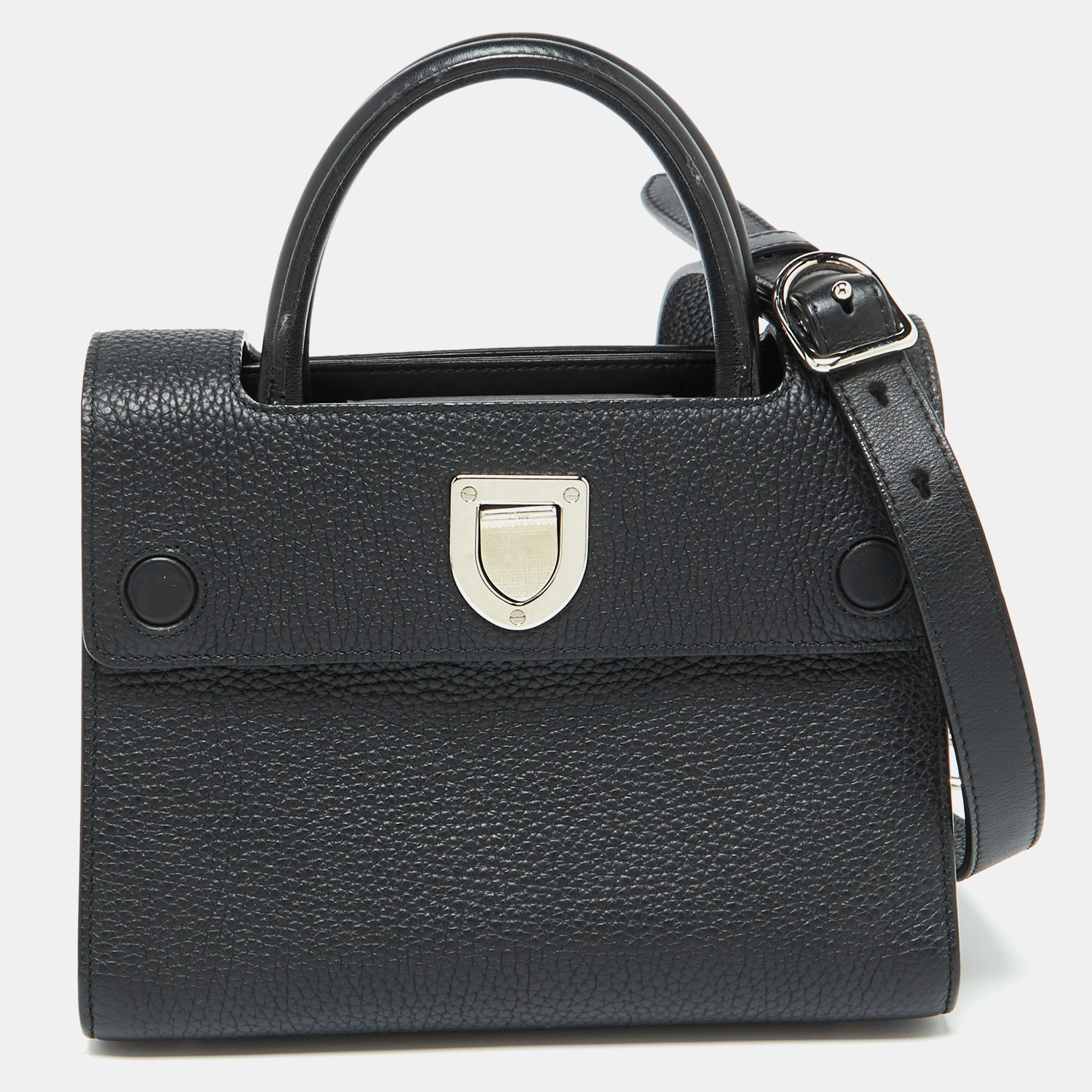 

Dior Black Leather Mini Diorever Tote