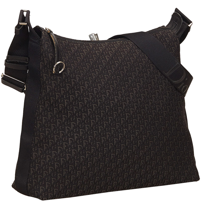 

Dior Brown Jacquard Canvas Diorissimo Shoulder Bag