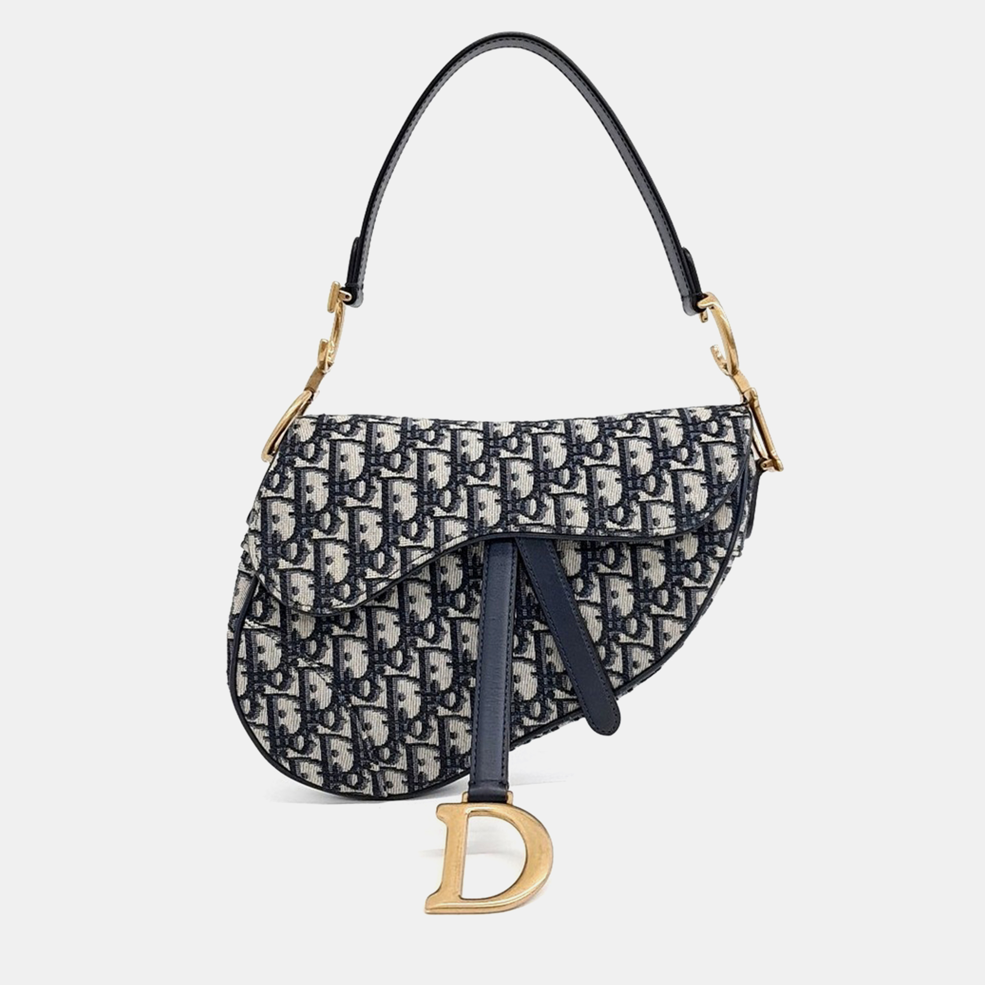 

Christian Dior Saddle bag, Navy blue