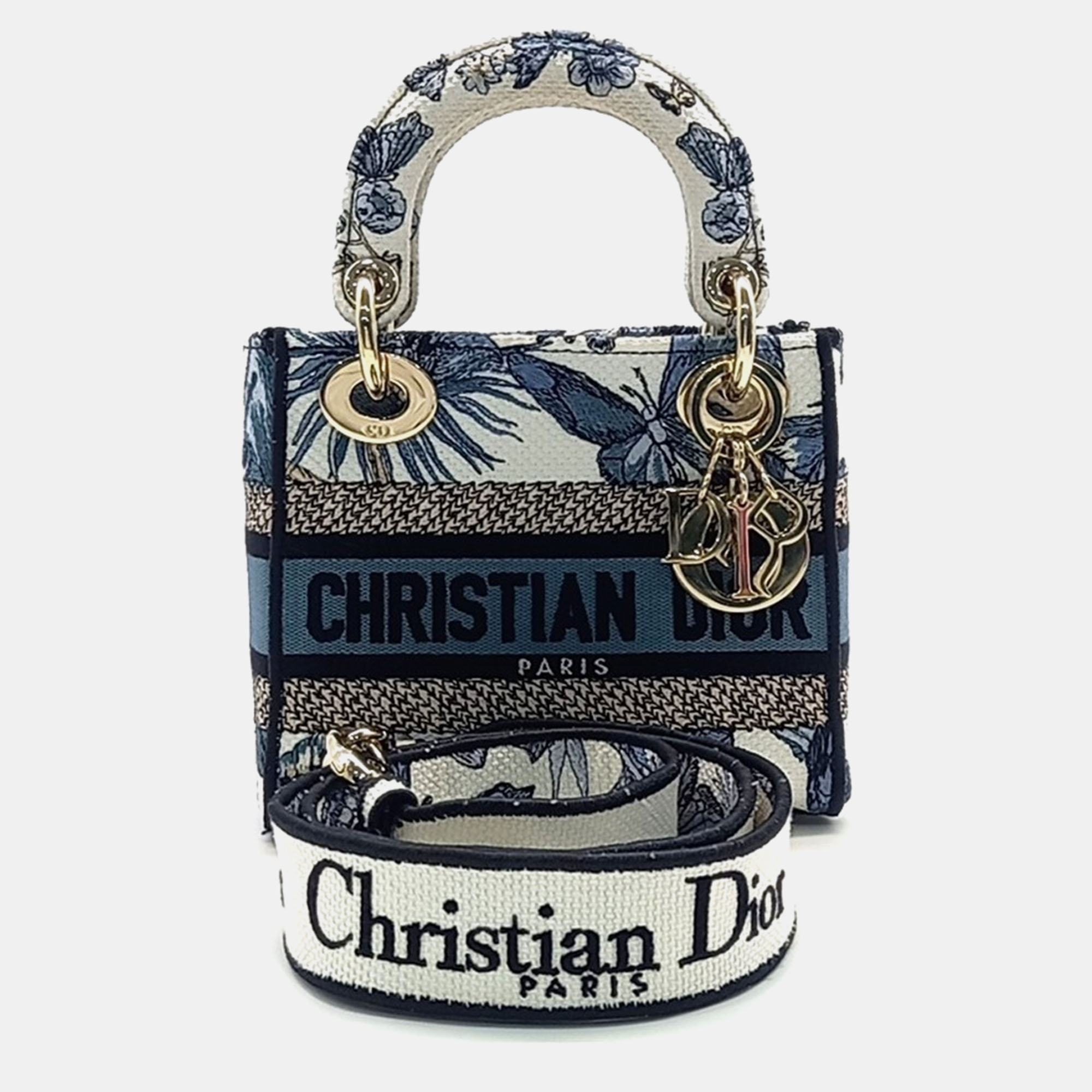 

Christian Dior D-LITE Lady Mini Bag, Multicolor