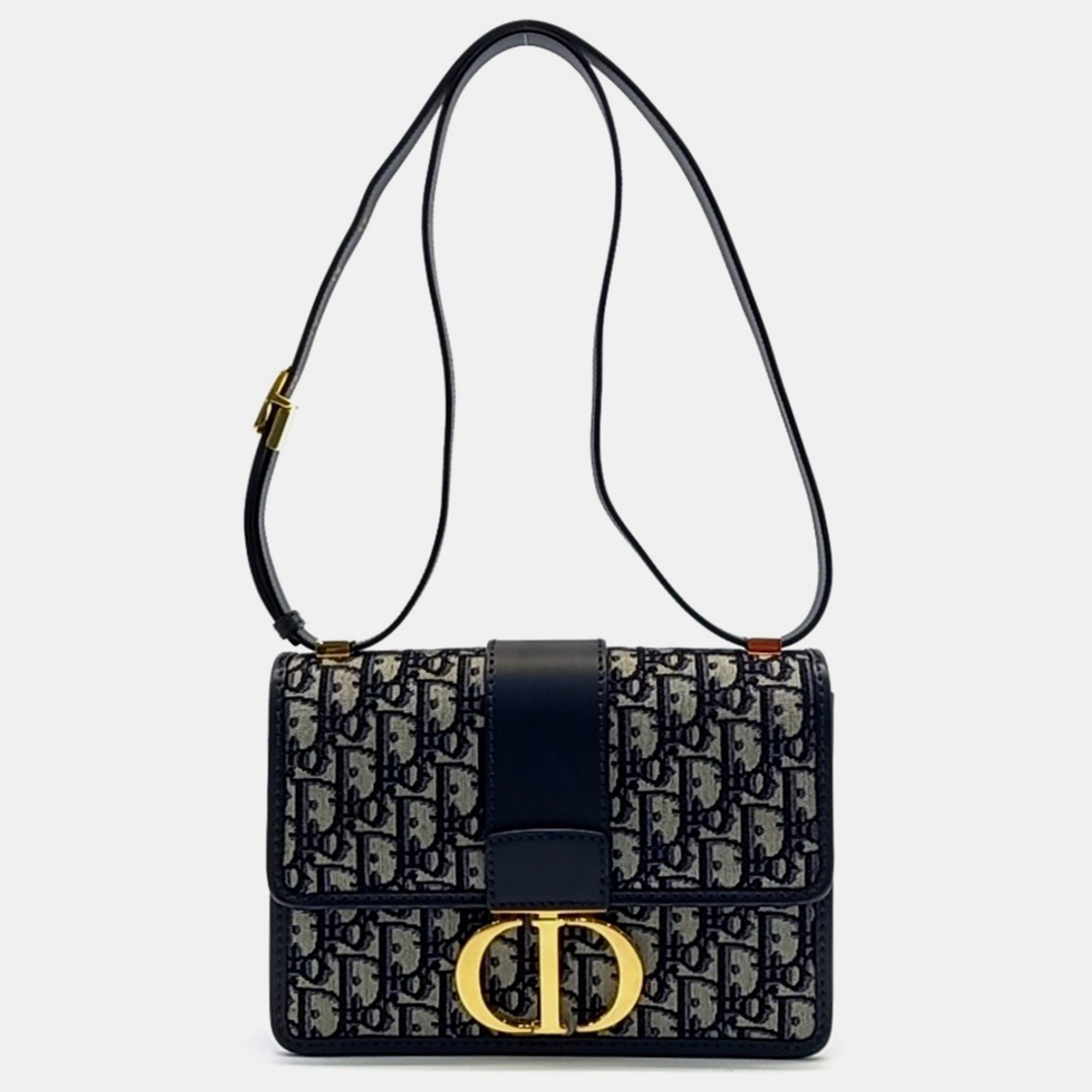 

Christian Dior Oblique 30 Montene Bag, Navy blue