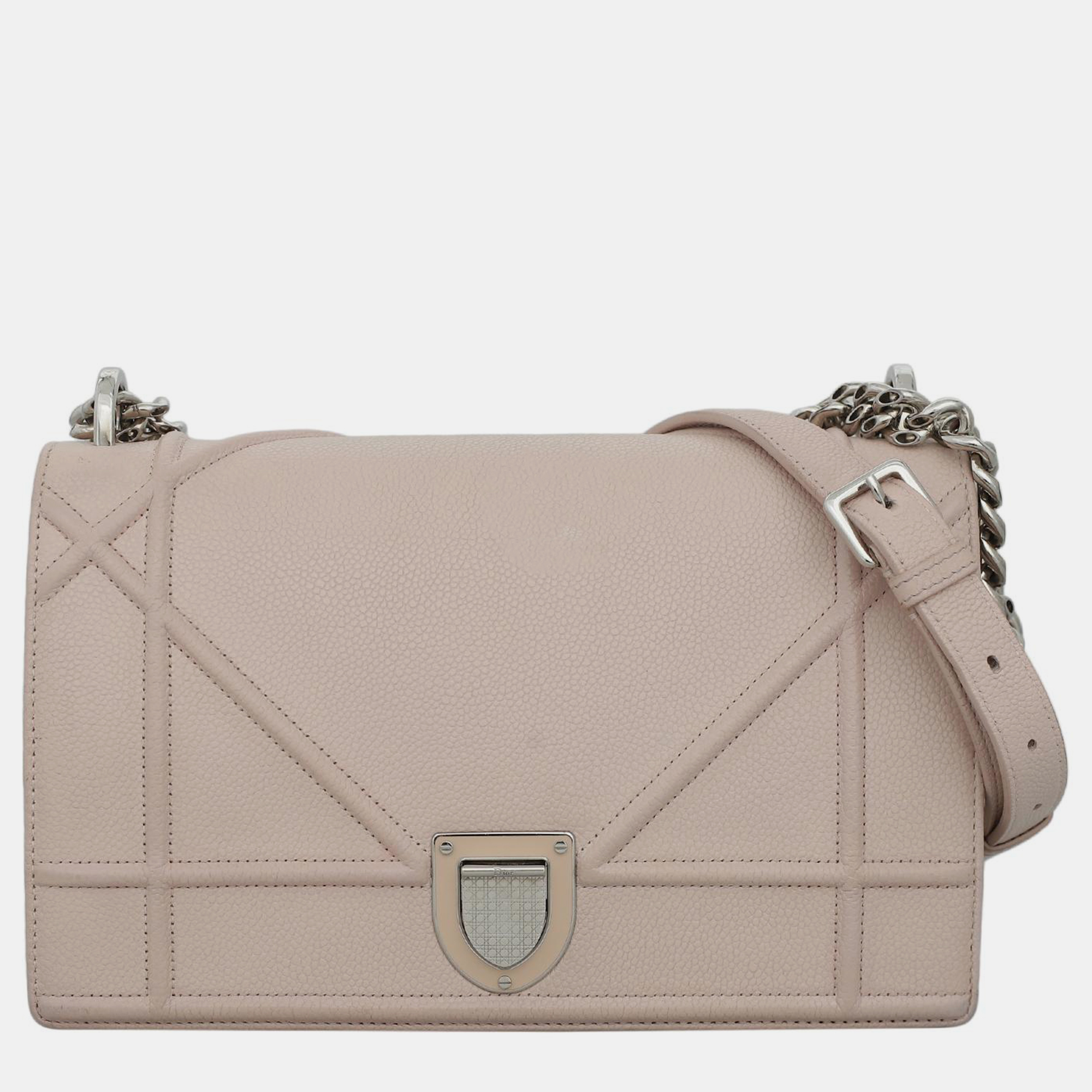 

Christian Dior Diorama Medium Flap Bag, Pink