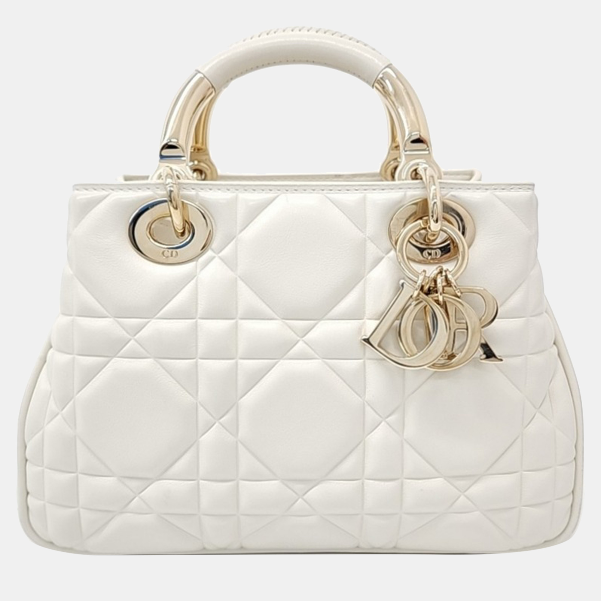 

Christian Dior Lady 95.22 Bag, White