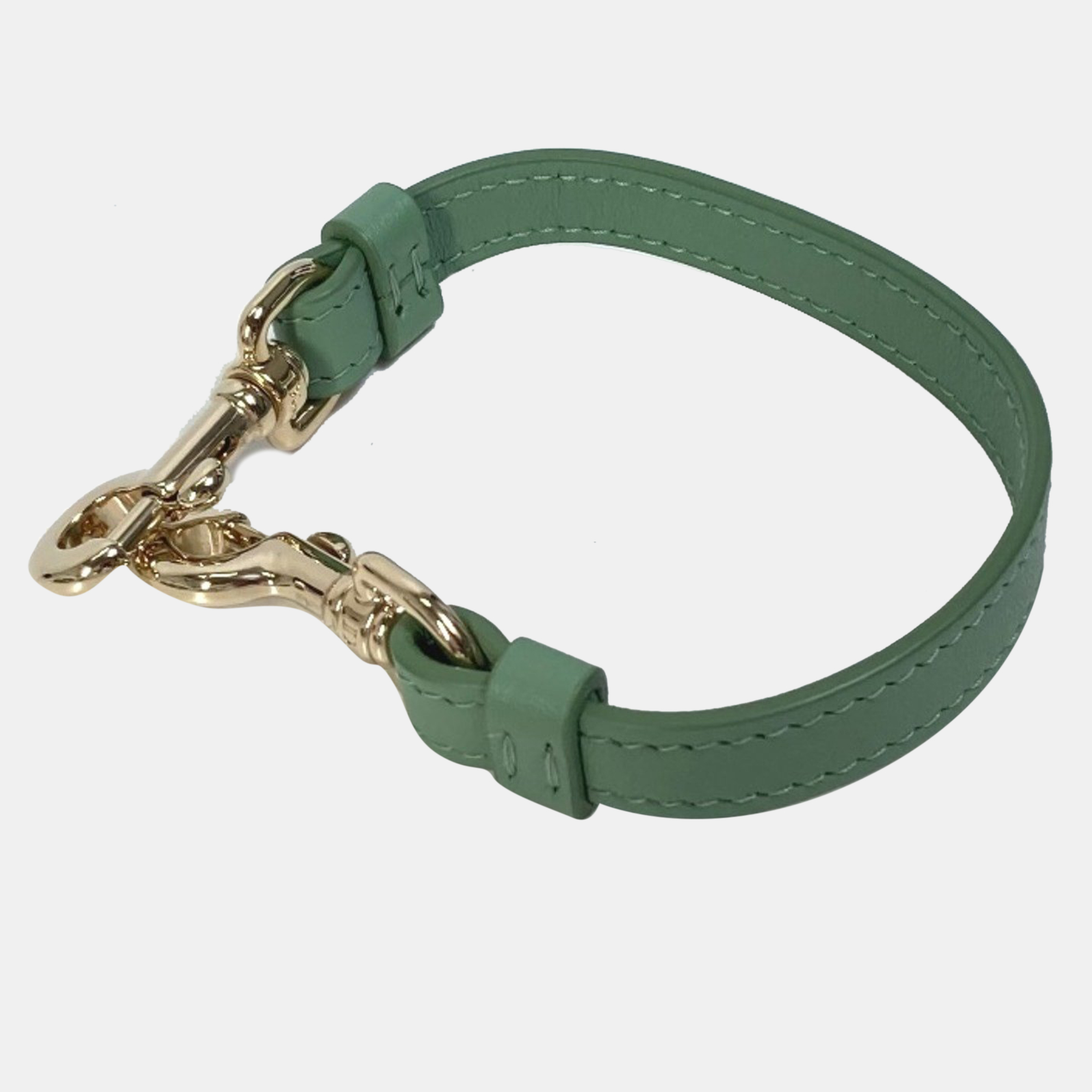 Dior Green Cannage Phone Chain Shoulder Bag 