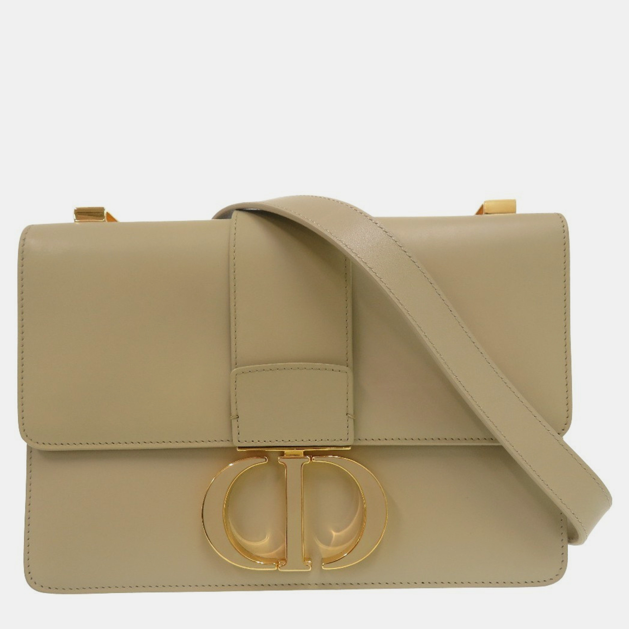 

Dior Leather Beige 30 Montagne Shoulder Bag