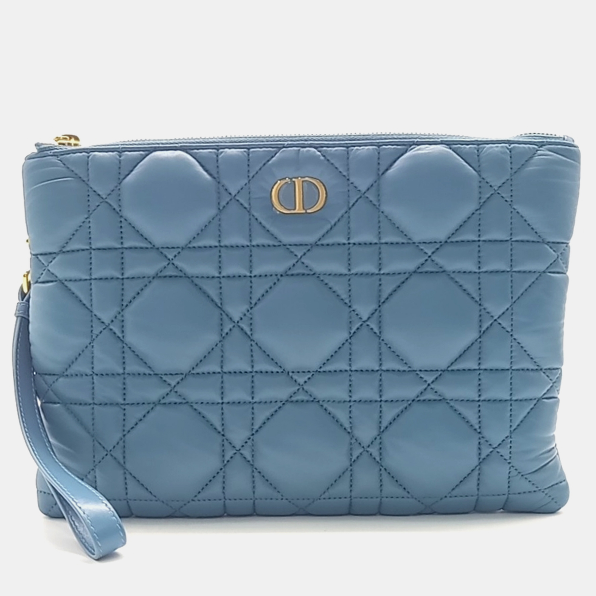 

Christian Dior Caro Clutch, Blue