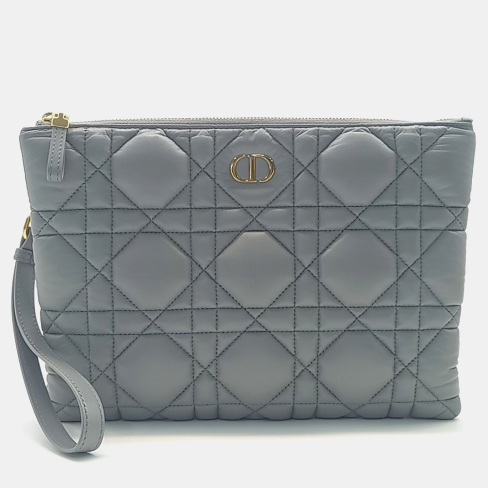 

Christian Dior Caro Clutch, Grey