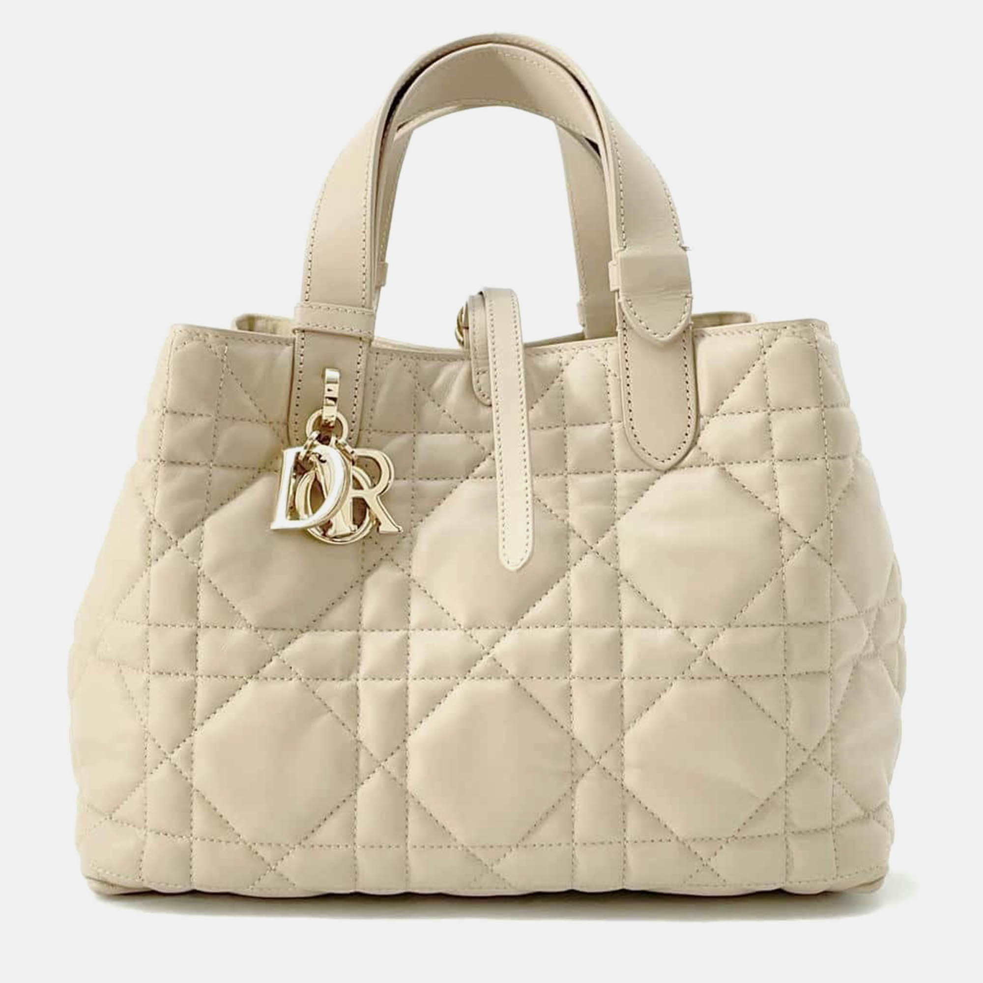 

Dior Beige Calf Leather To Jules bag Size Medium