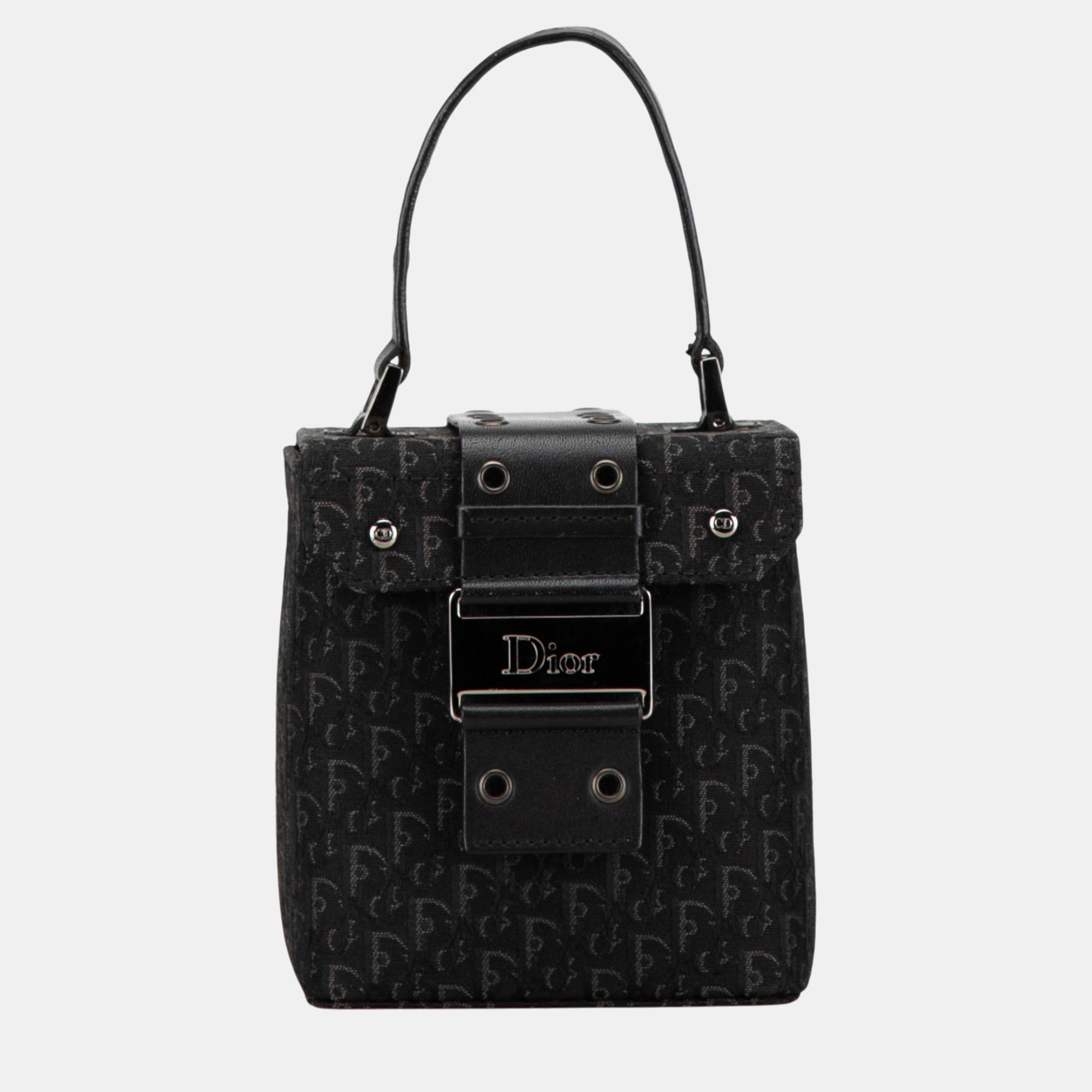 

Dior Diorissimo Trotter Street Chic Vanity Bag, Black