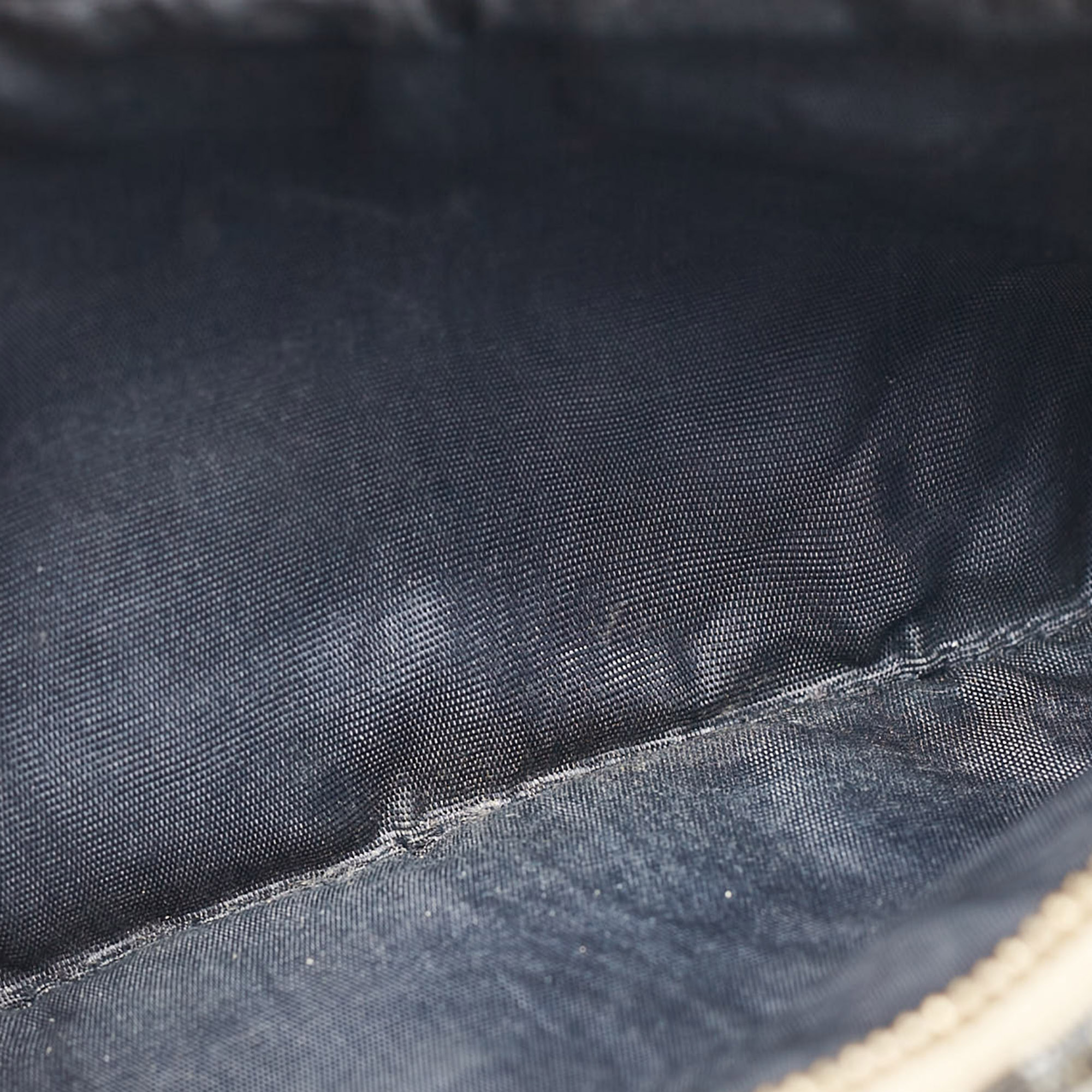 Dior Blue Oblique Canvas Medium Chain Saddle Pouch 