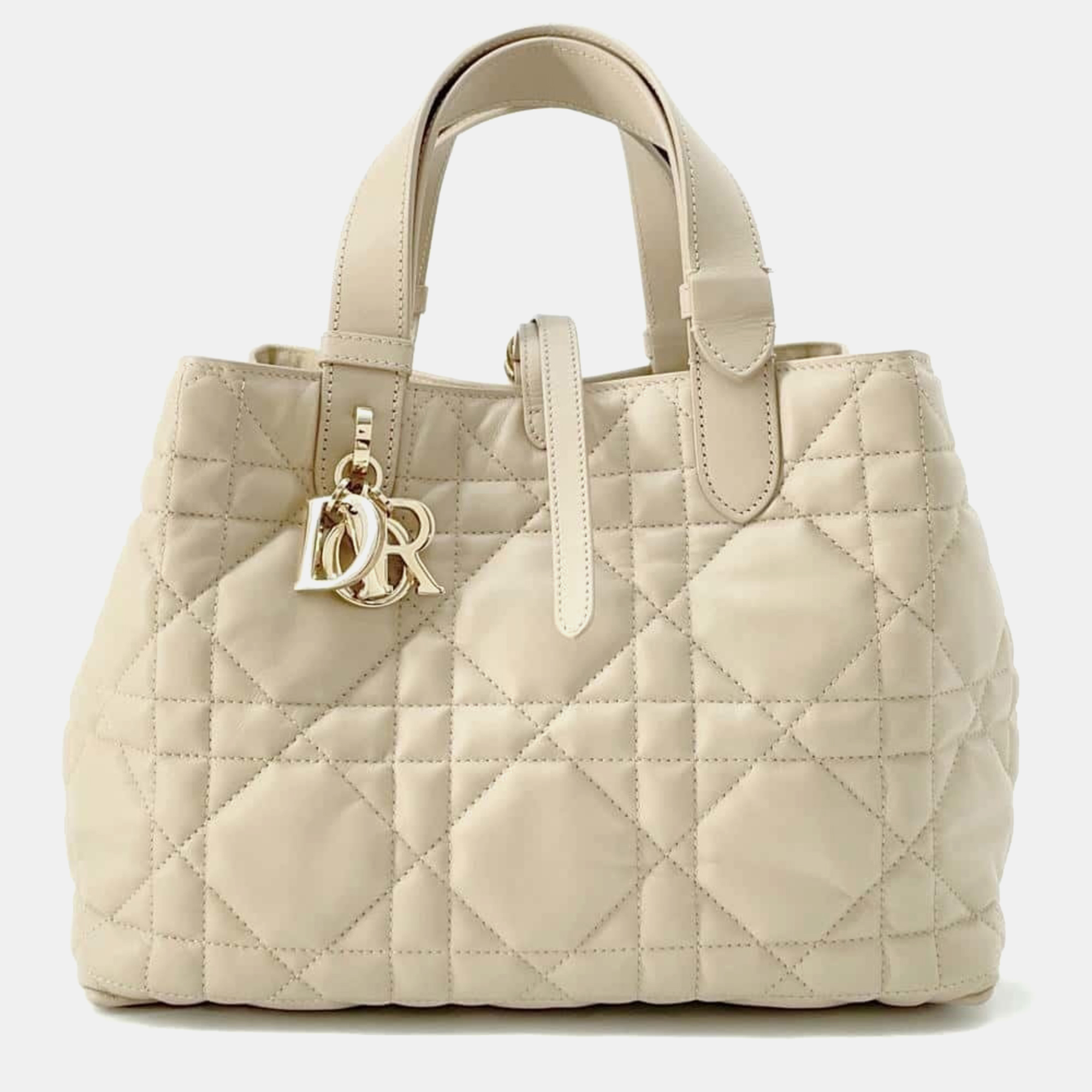 

Christian Dior Toujour Medium Handbag, Beige