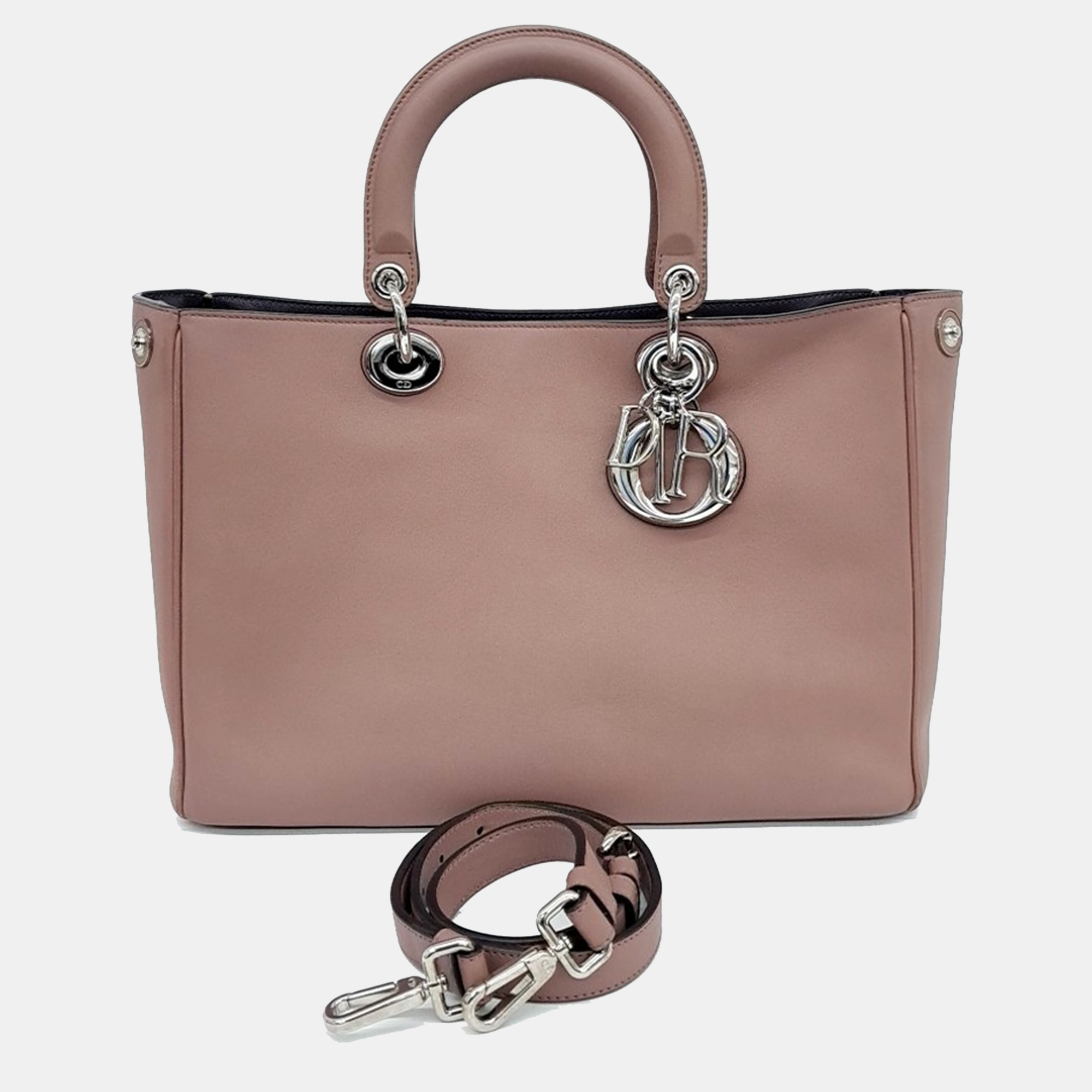 

Dior Pink Leather Diolissimo bag