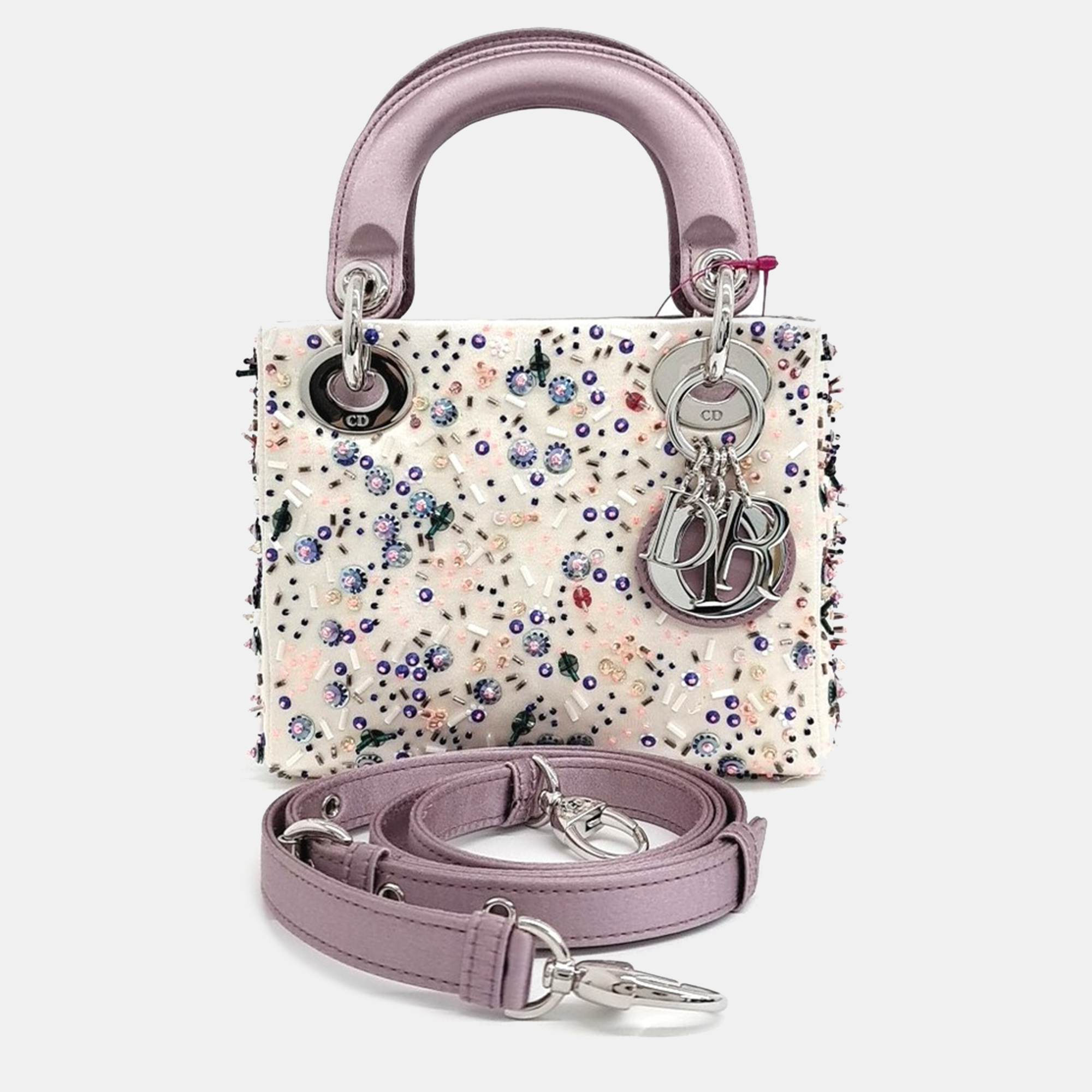 

Dior Multicolor Satin Mini Lady Bag