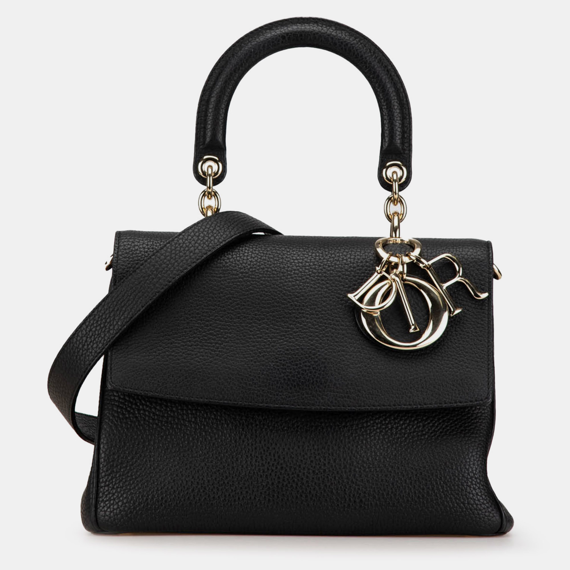 

Dior Black Medium Calfskin Be Dior Satchel