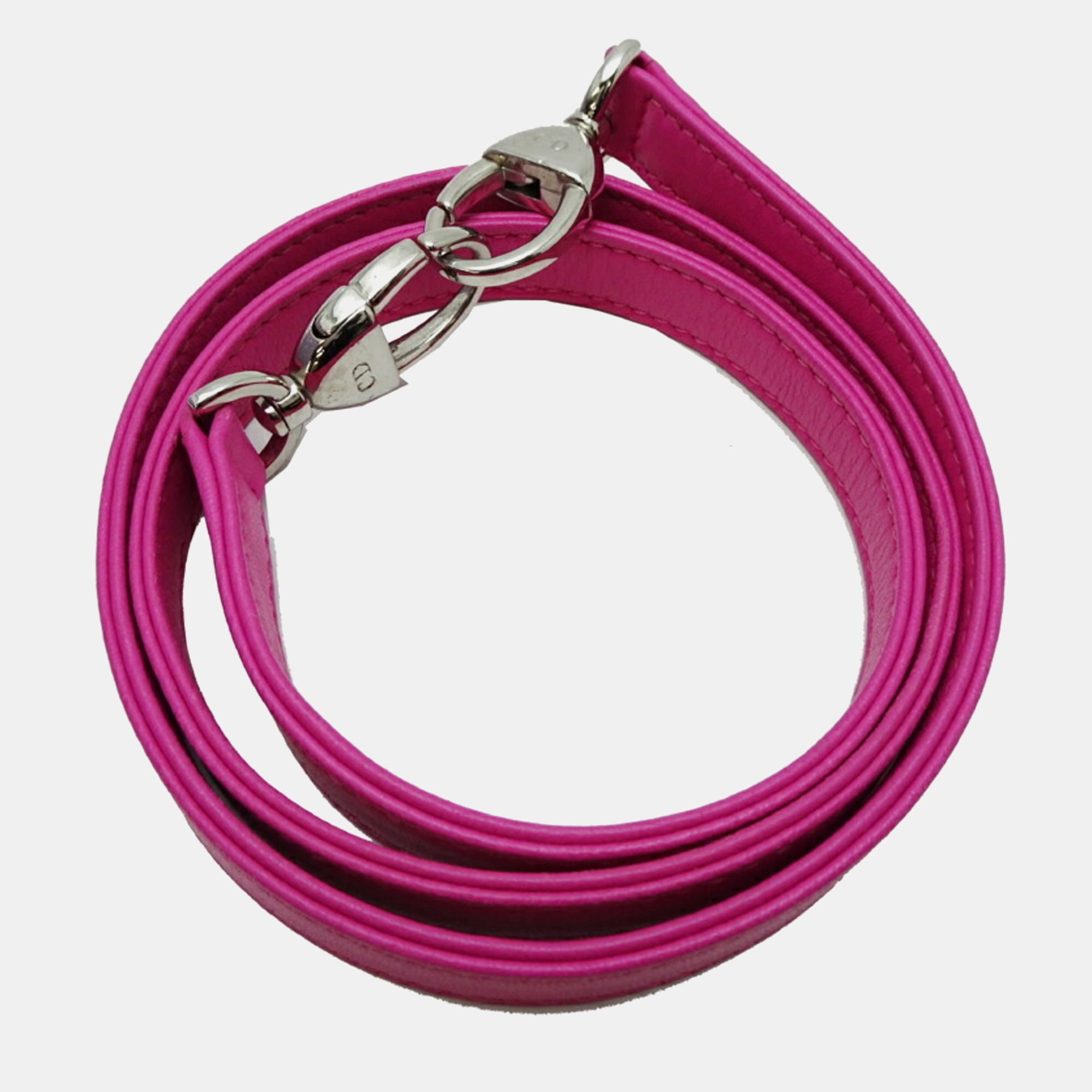 Christian Dior Pink, Purple Lambskin Leather Lady Dior Handbag 
