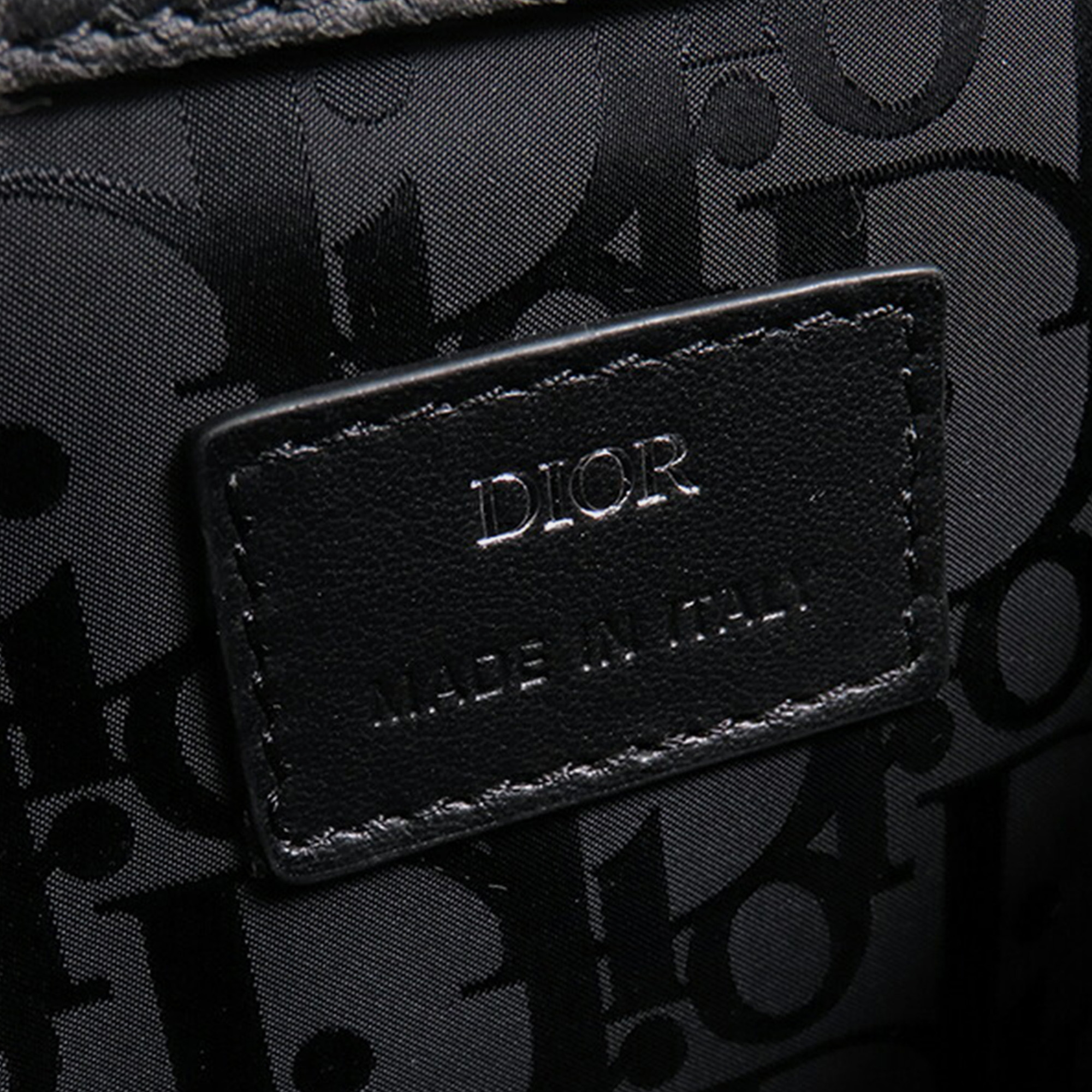 Dior Black Mini Leather Gallop Crossbody 