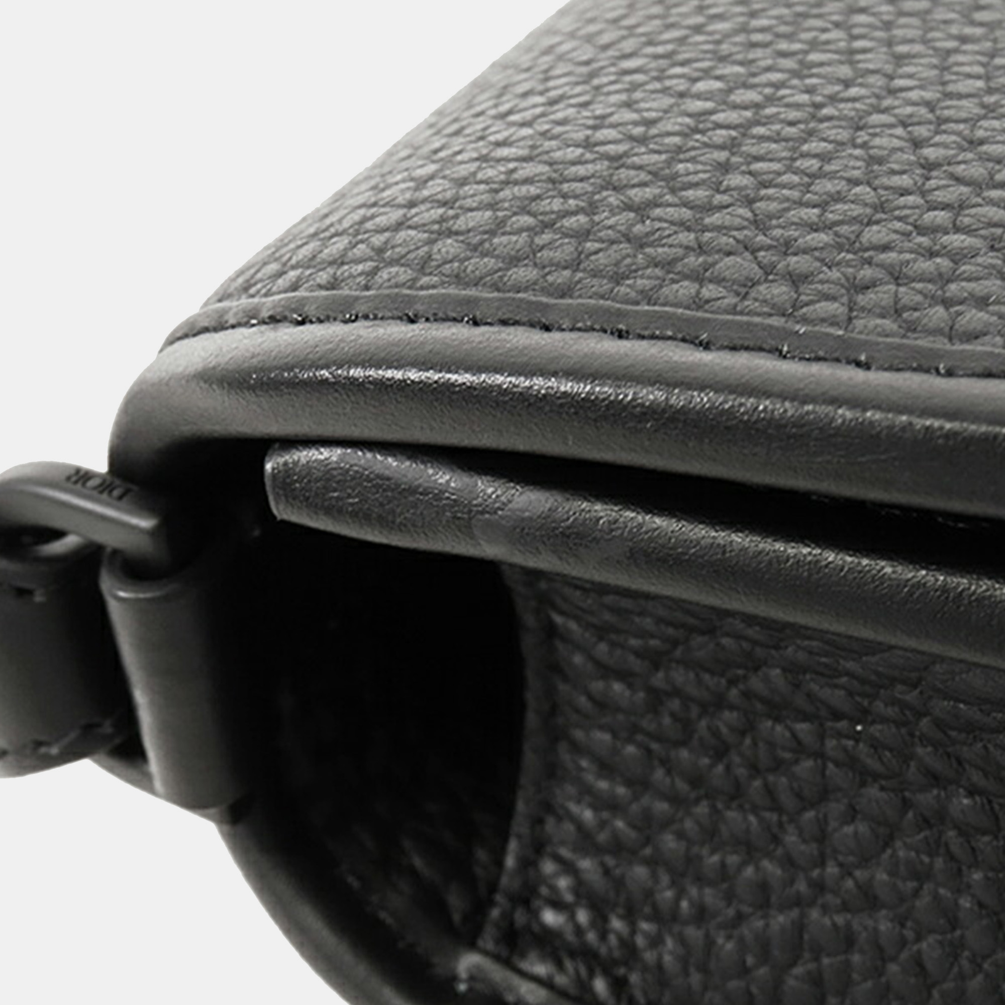 Dior Black Mini Leather Gallop Crossbody 