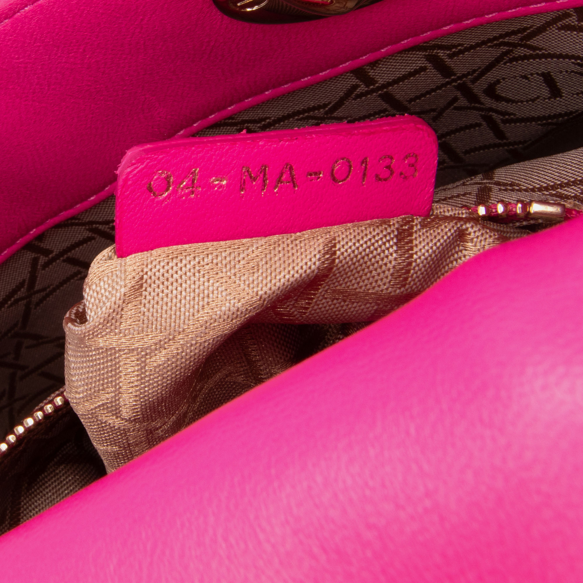 Dior Pink Mini Lambskin Cannage Lady Dior 