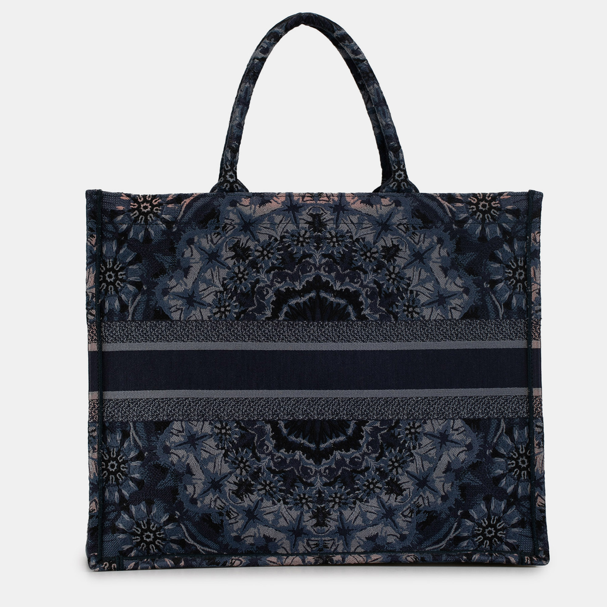 Dior Blue Large Kaleidiorscopic Book Tote 
