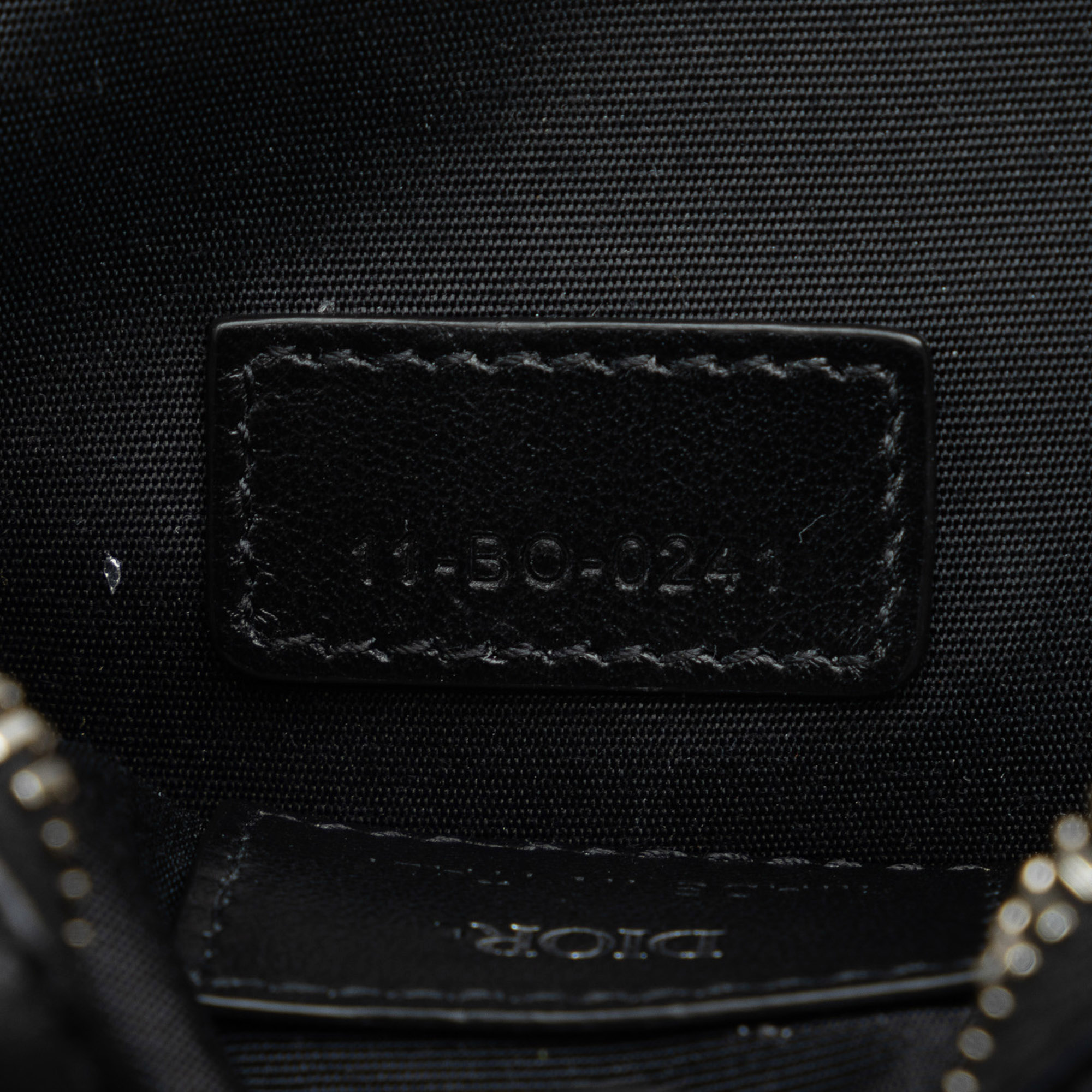 Dior Black Oblique World Tour Messenger Bag 