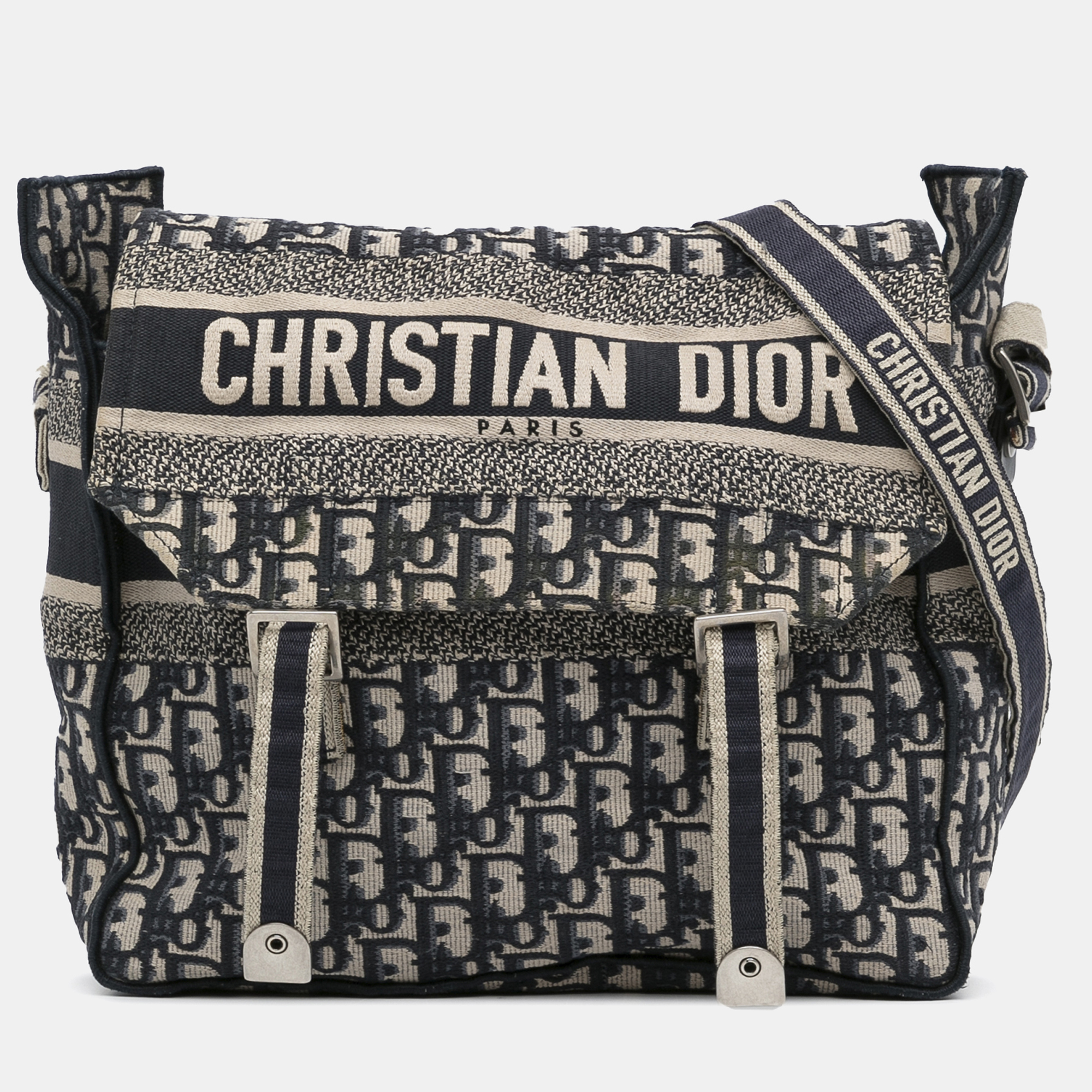 

Dior Blue Oblique Diorcamp Bag, Navy blue