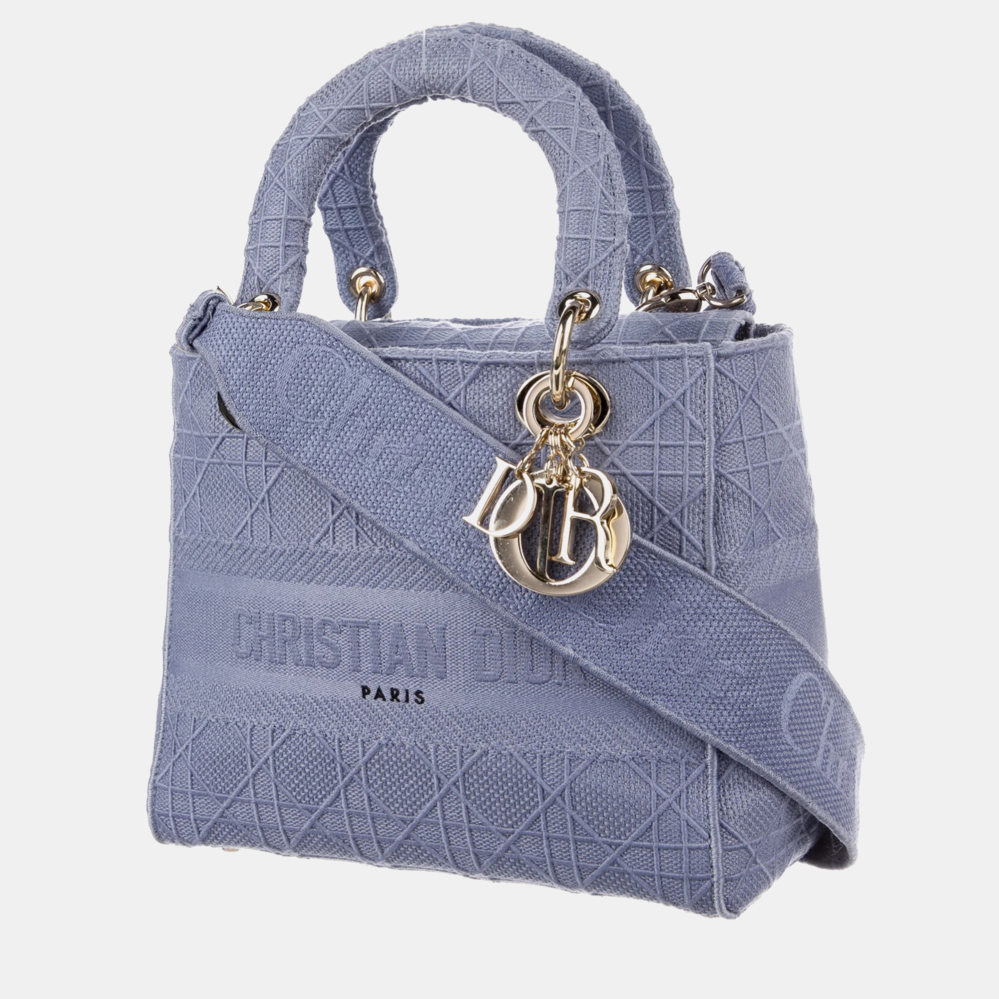 Dior Purple Medium Lady D-Lite 