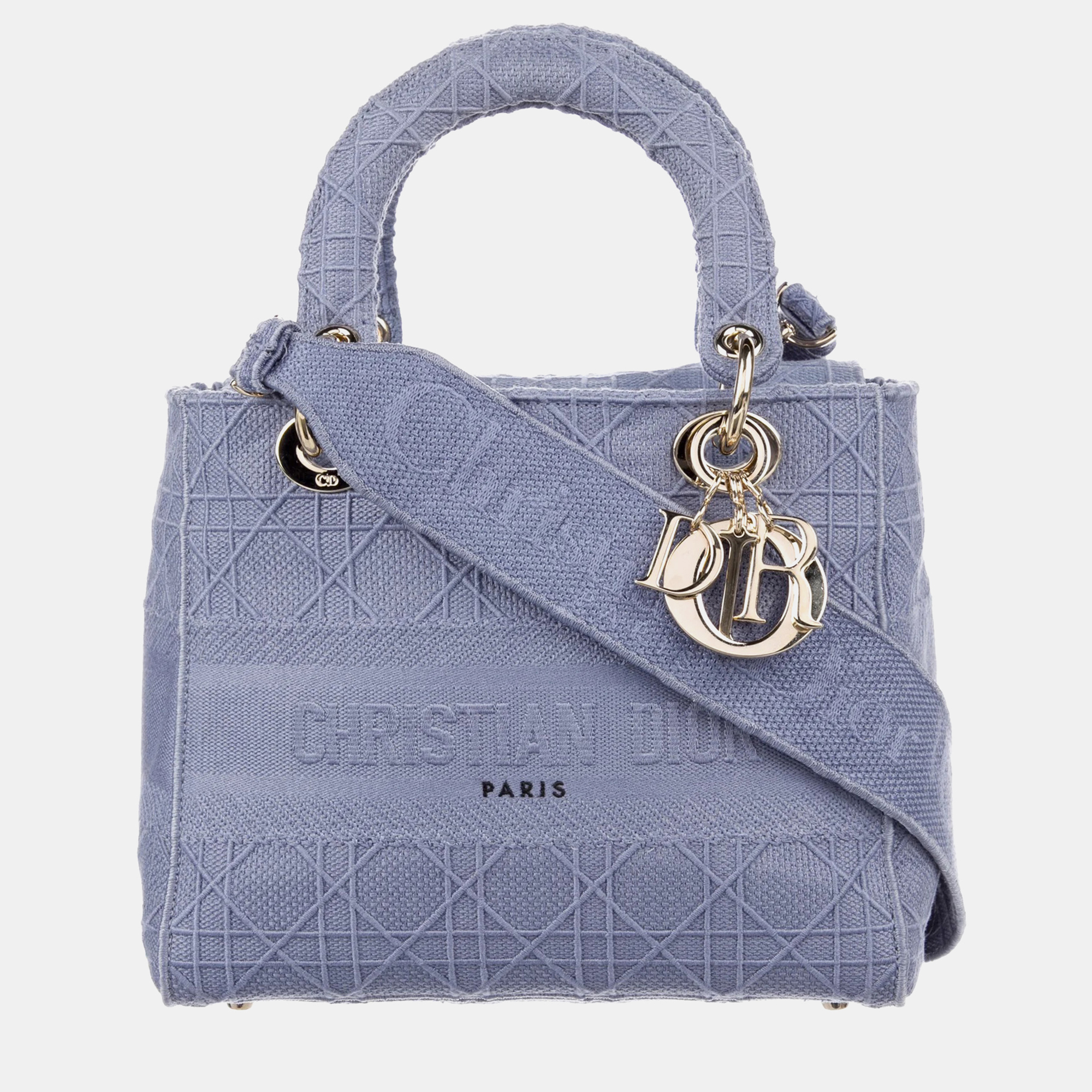 

Dior Purple Medium Lady D-Lite