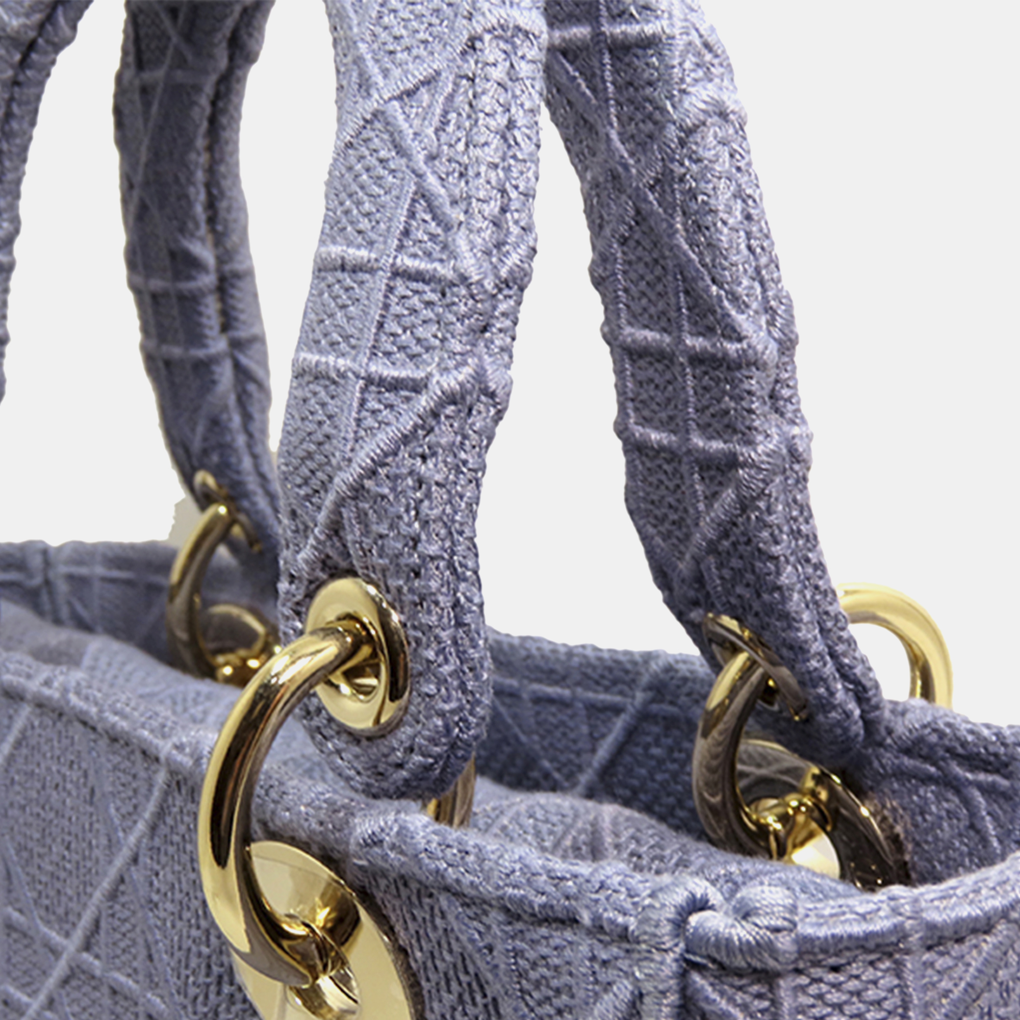 Dior Purple Medium Lady D-Lite 