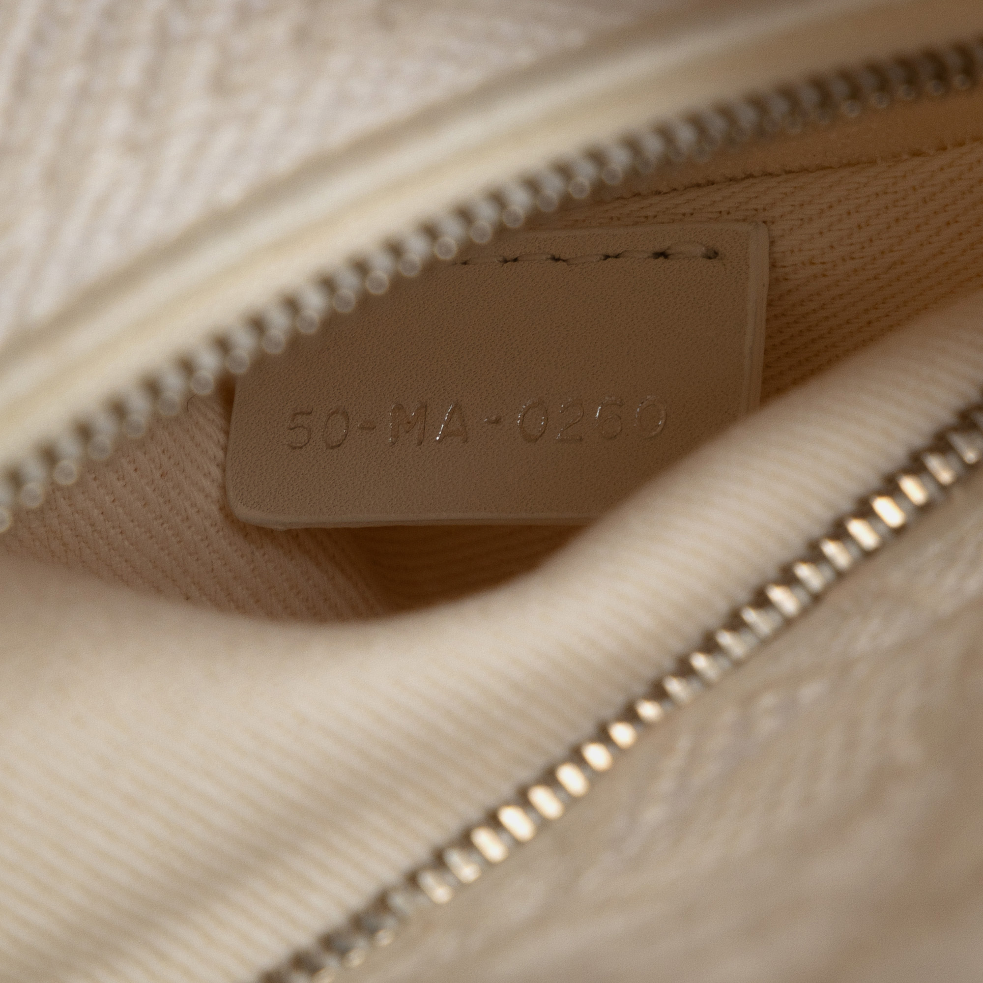 Dior White Medium Cannage Lady D-Lite 