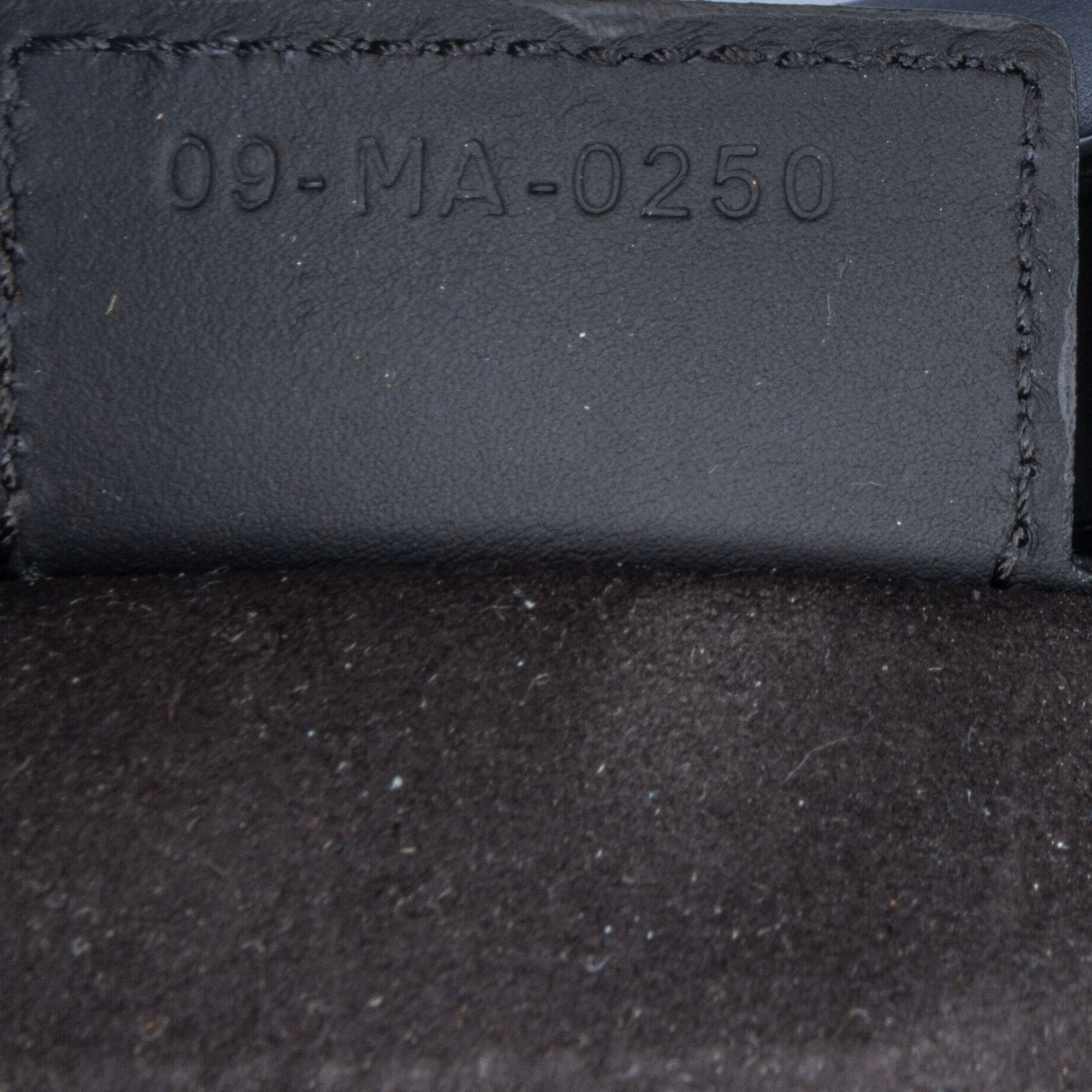 Dior Black Ultra Matte Calfskin Saddle Bag 