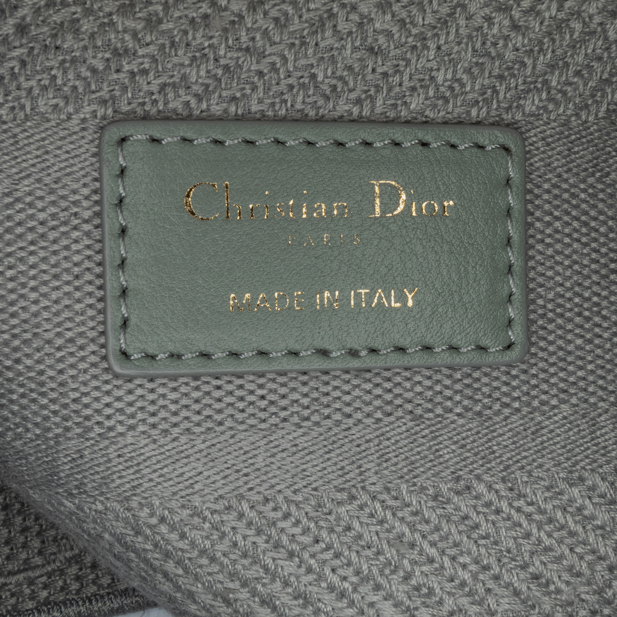 Dior Grey Medium Cannage Lady D-Lite Bag 