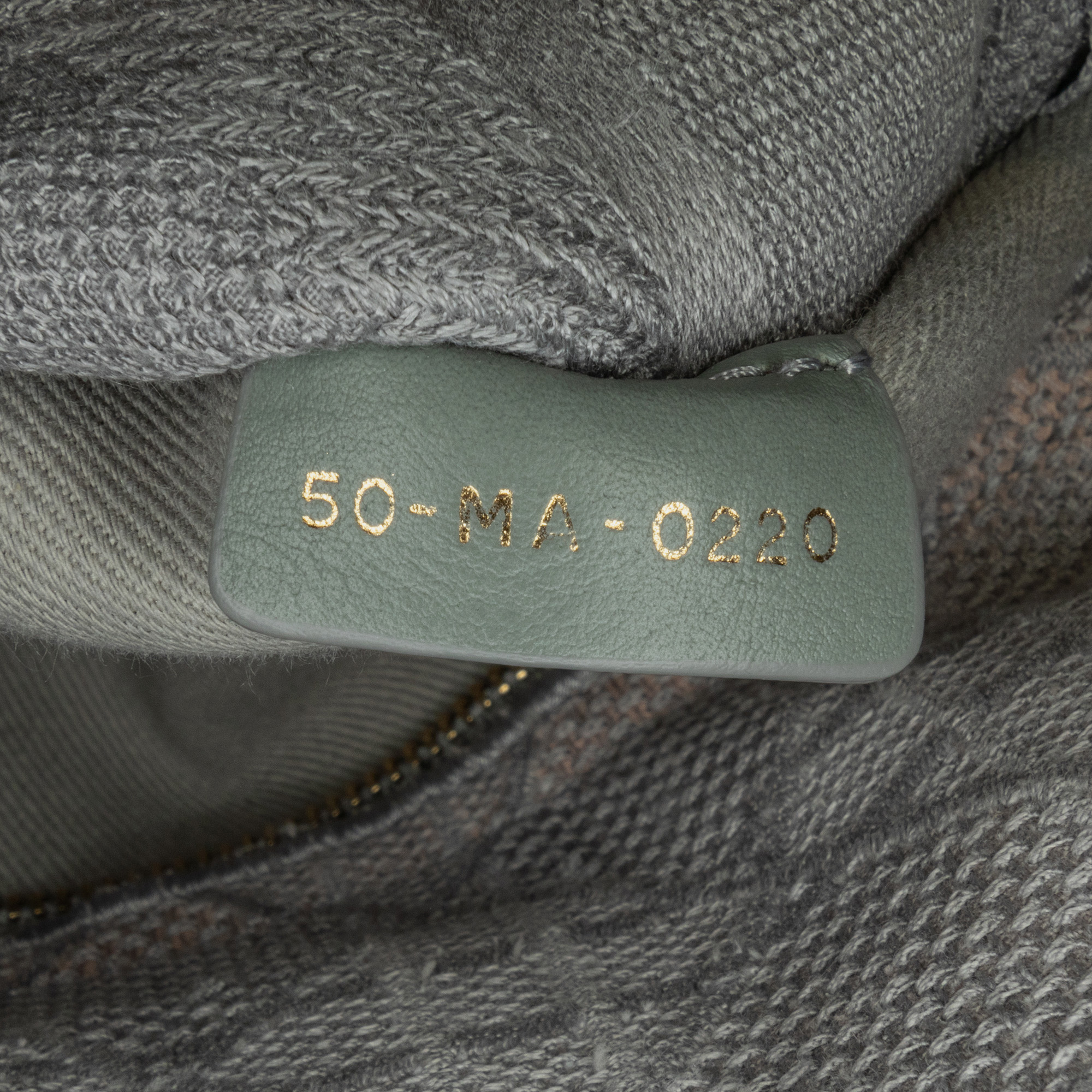 Dior Grey Medium Cannage Lady D-Lite Bag 