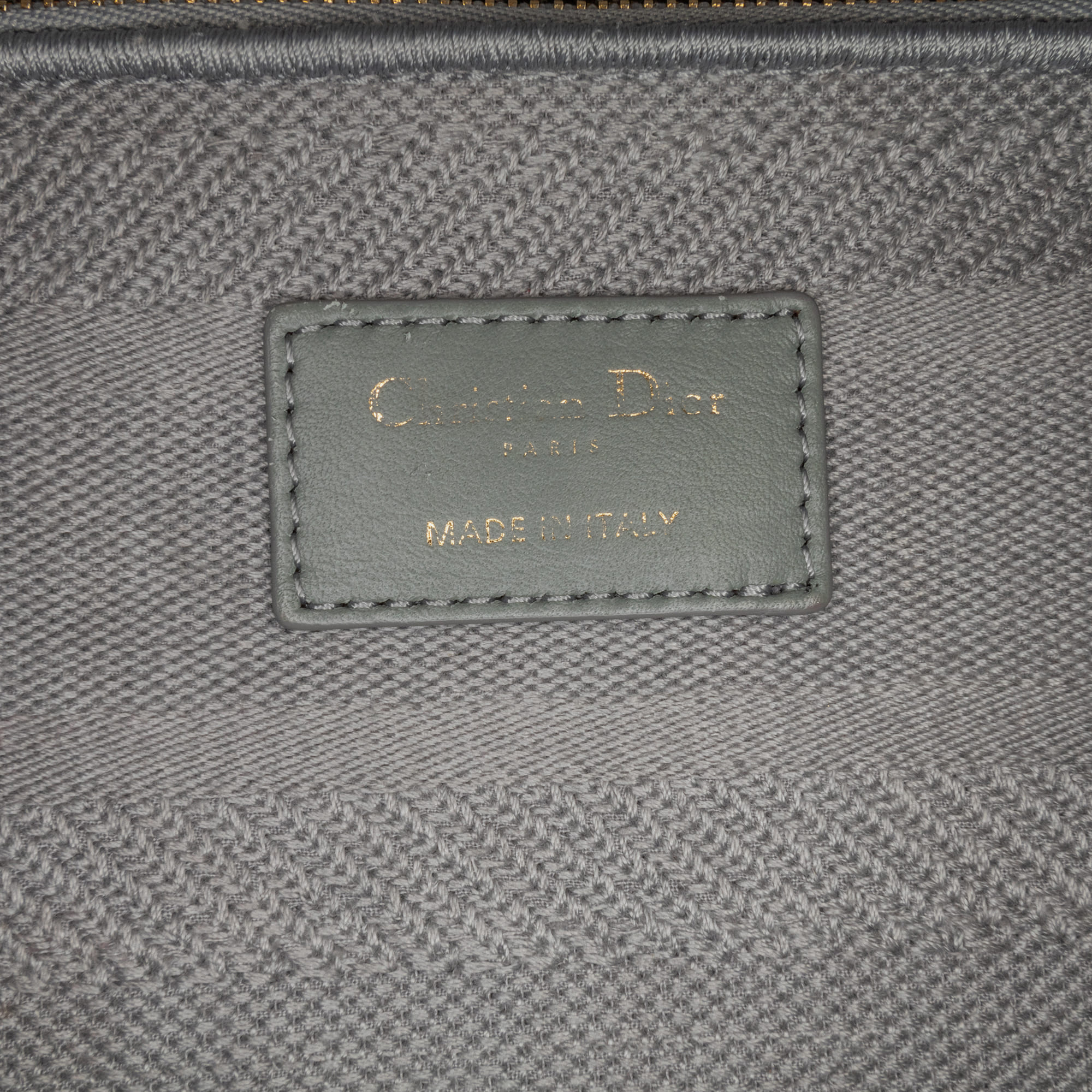 Dior Grey Medium Cannage Lady D-Lite 