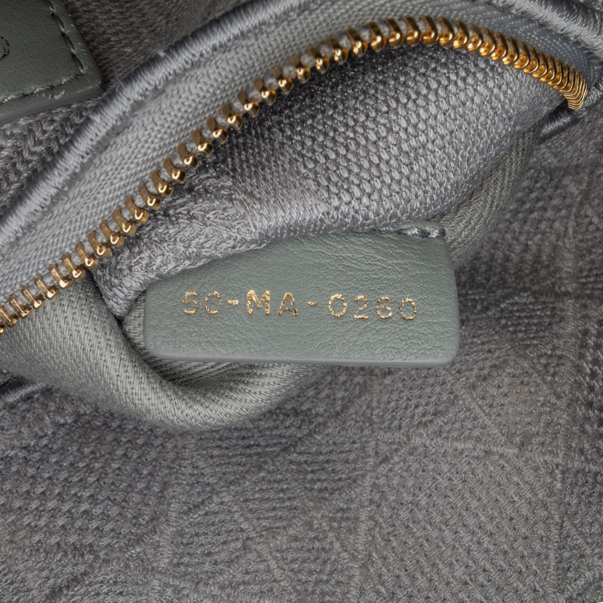 Dior Grey Medium Cannage Lady D-Lite 