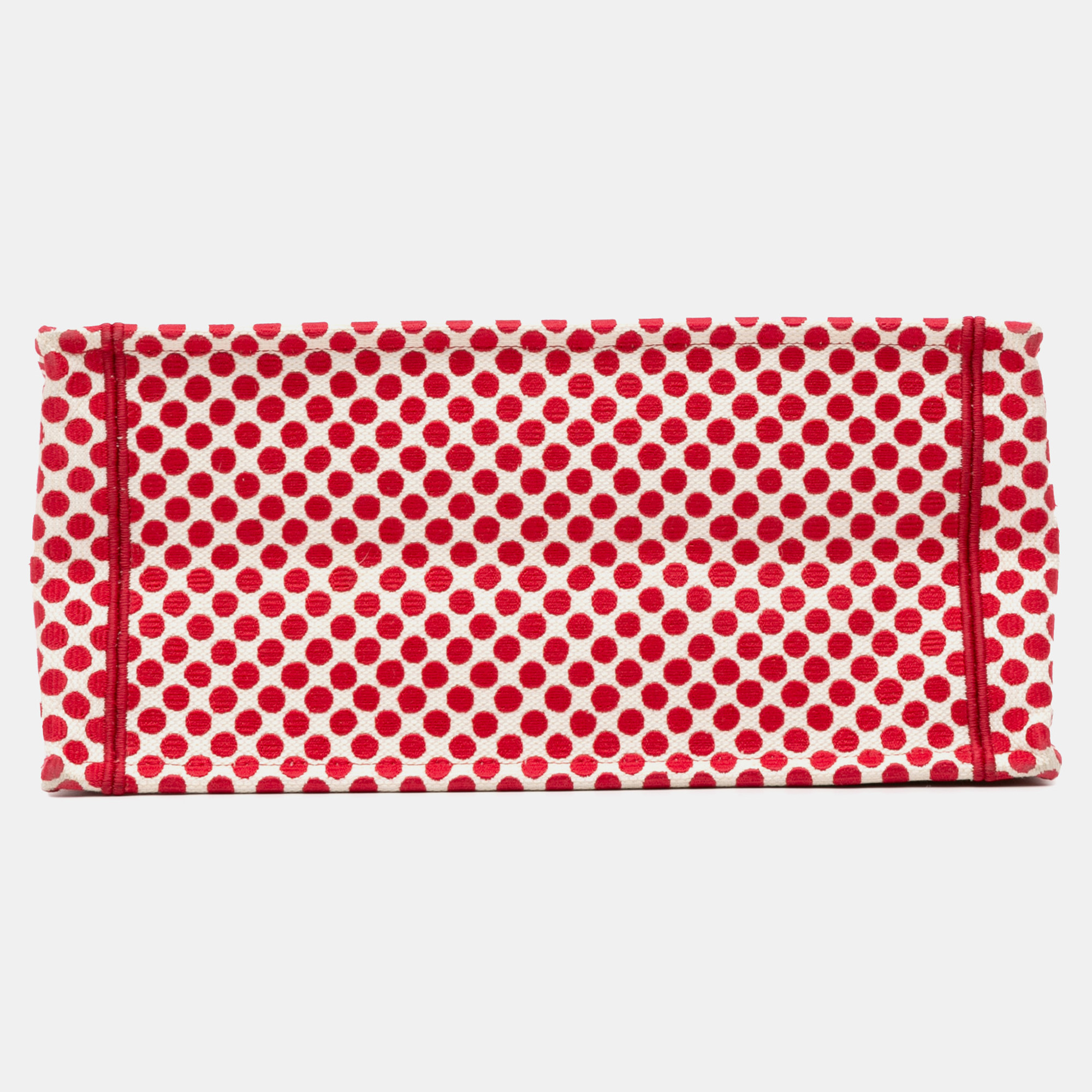 Dior Red Medium Dioramour Book Tote 