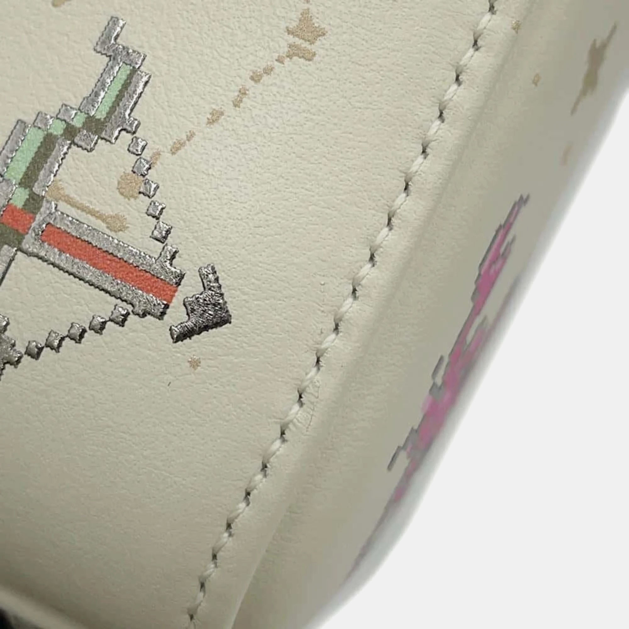 Dior Multicolor Leather Lady Dior Constellation Handbag 