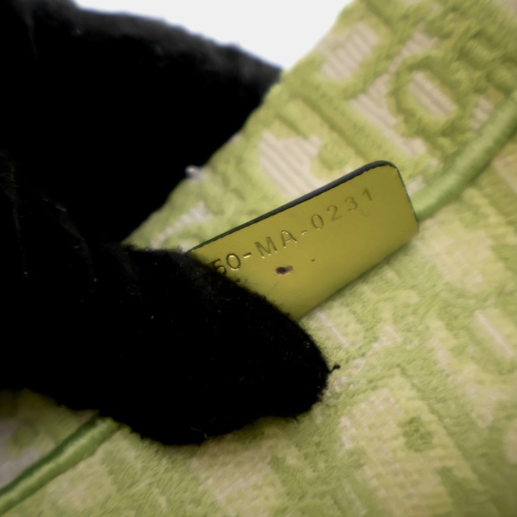 Dior Green Large Oblique Book Tote 
